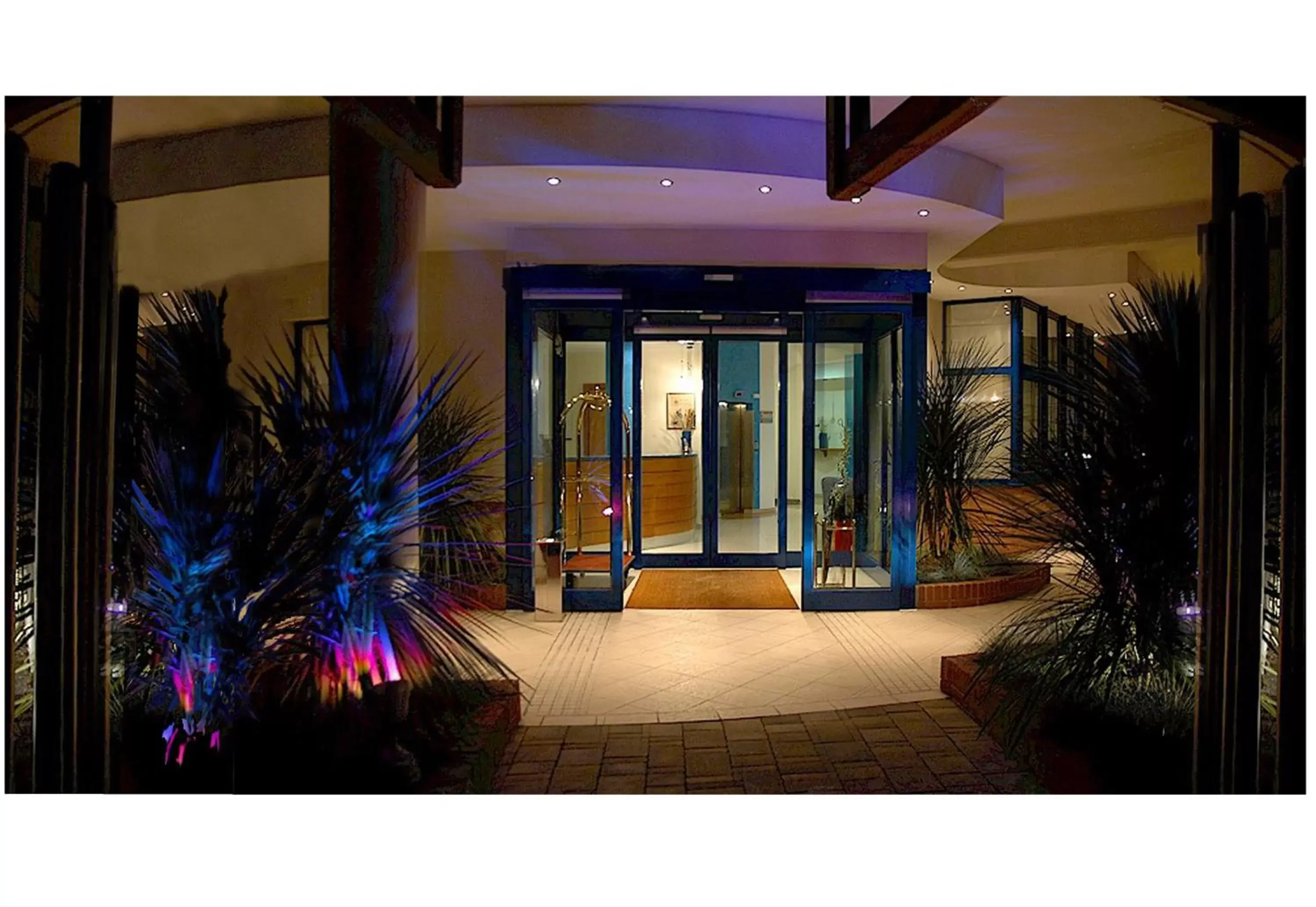 Facade/entrance in Welcome Hotel