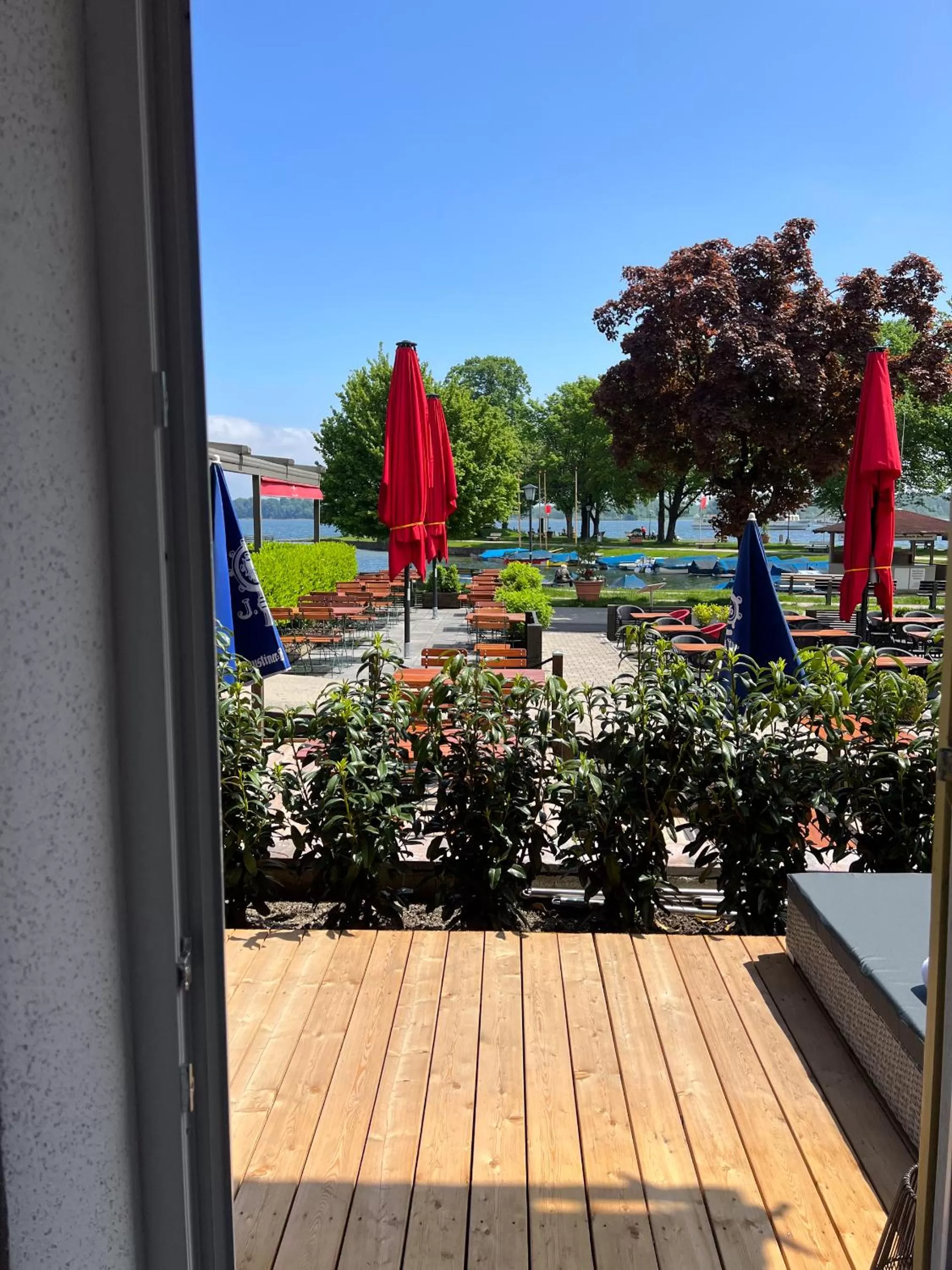 Balcony/Terrace in Hotel Schlossblick Chiemsee