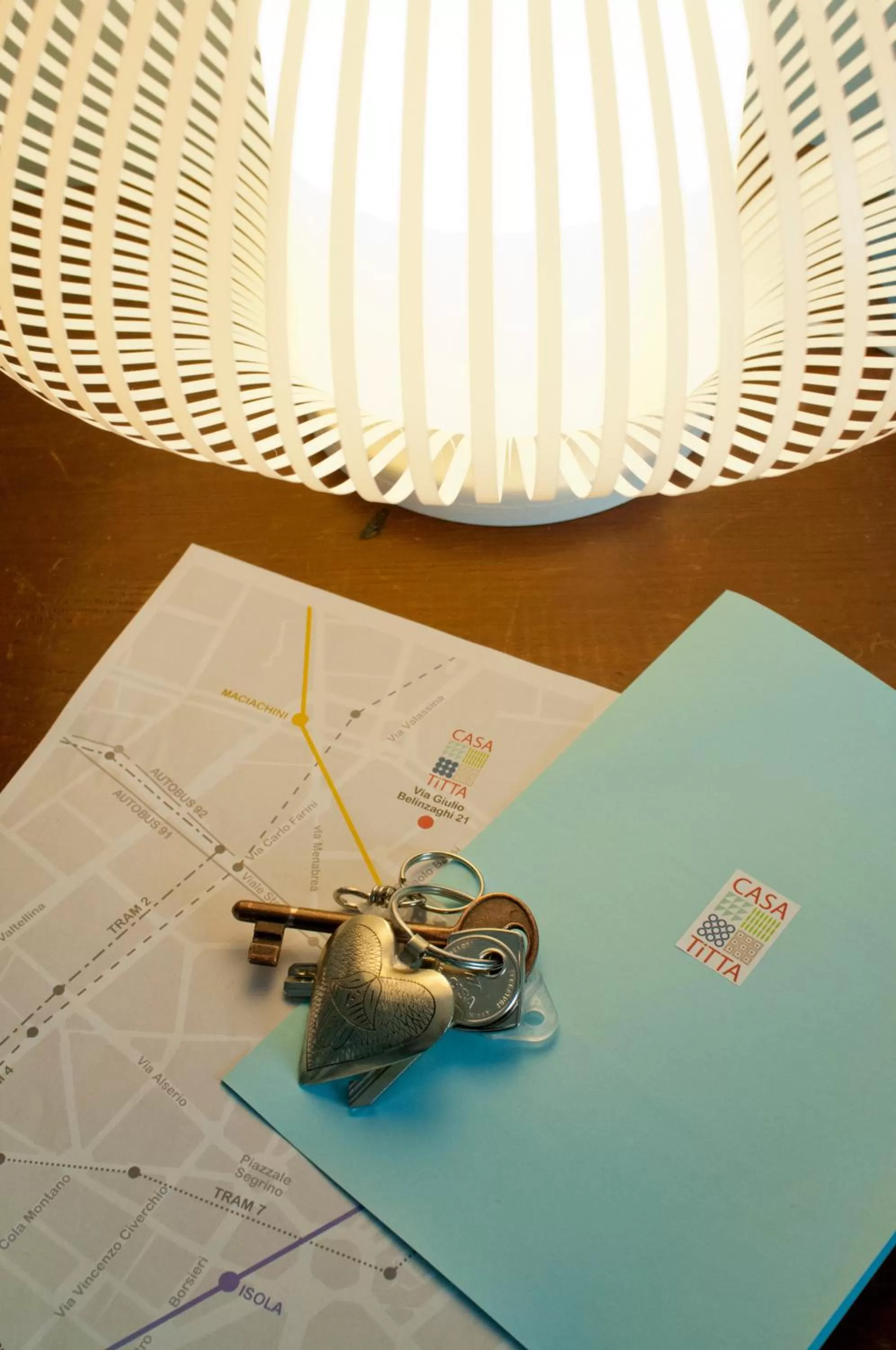 Decorative detail in Casatitta Bed & Breakfast