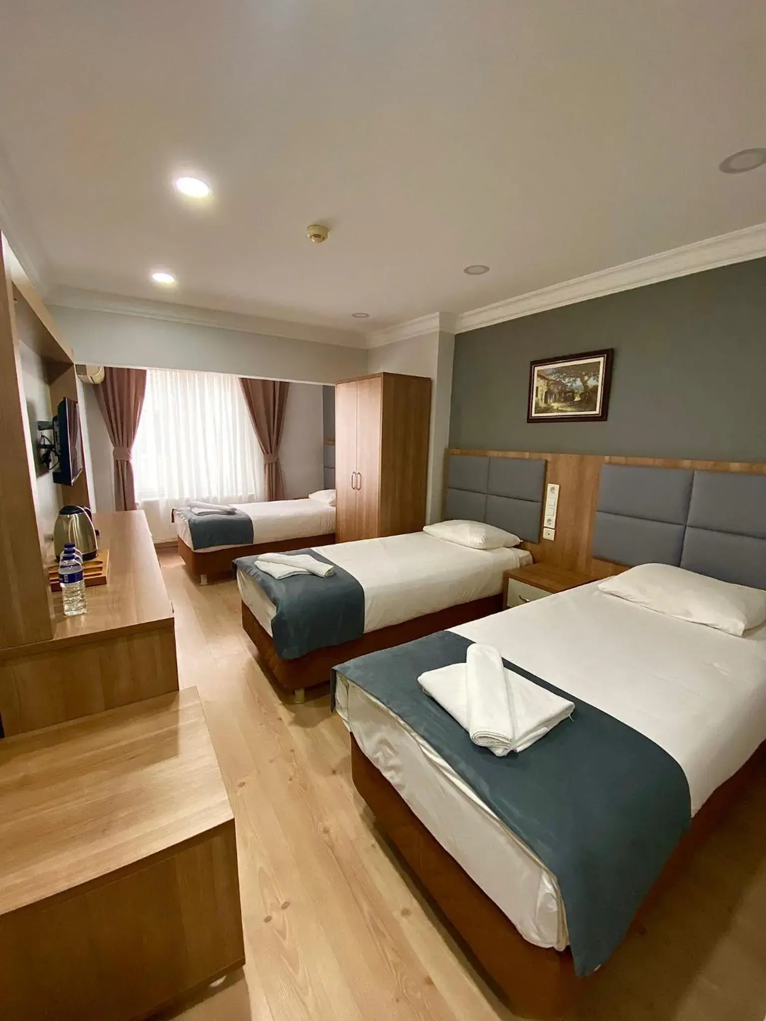 Bed in Kafkas Hotel Istanbul