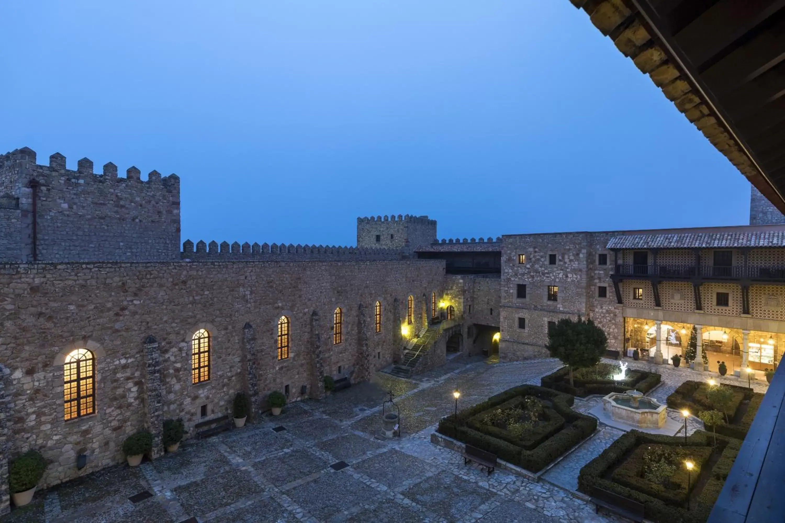 Patio in Parador de Siguenza