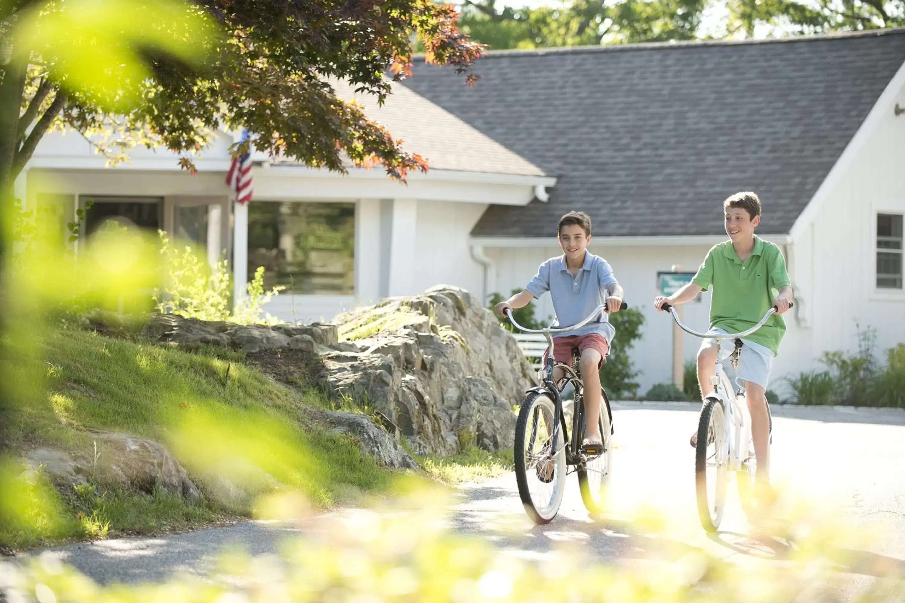 Facade/entrance, Biking in The Lodge on the Cove