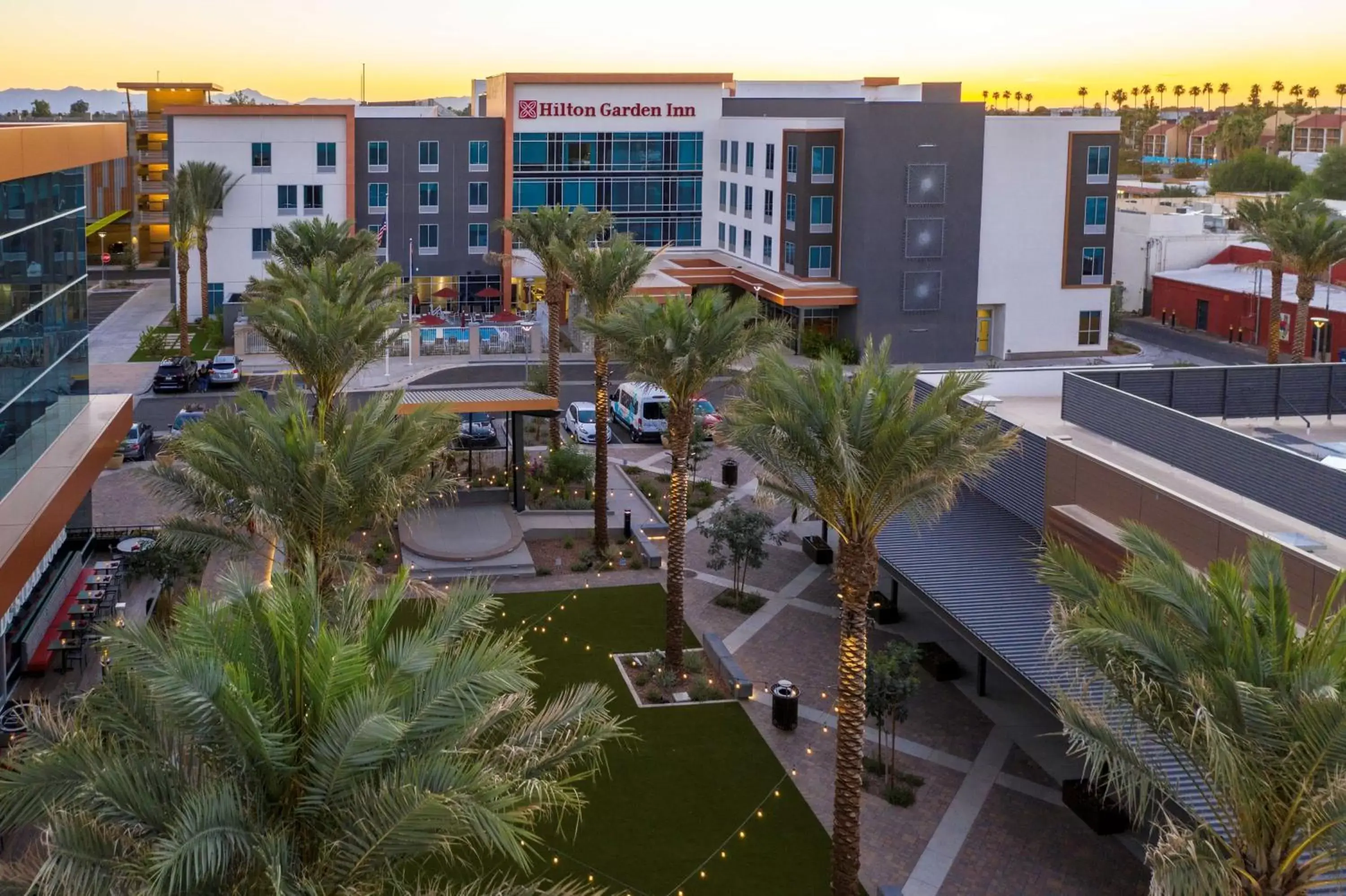 Property building in Hilton Garden Inn Chandler Downtown