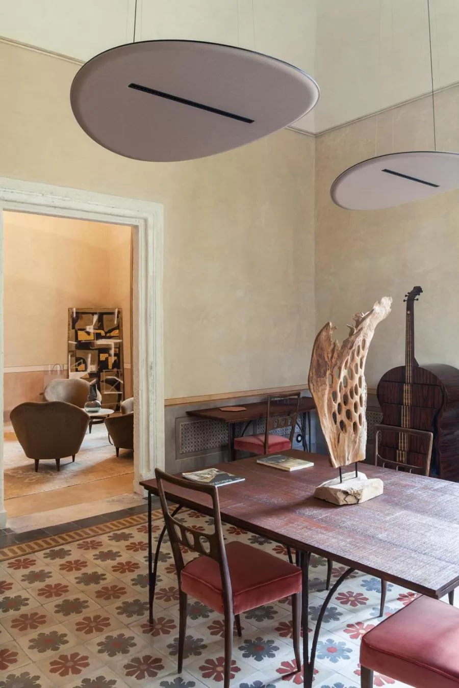 Communal lounge/ TV room, Dining Area in Palazzo Maresgallo Suites & SPA