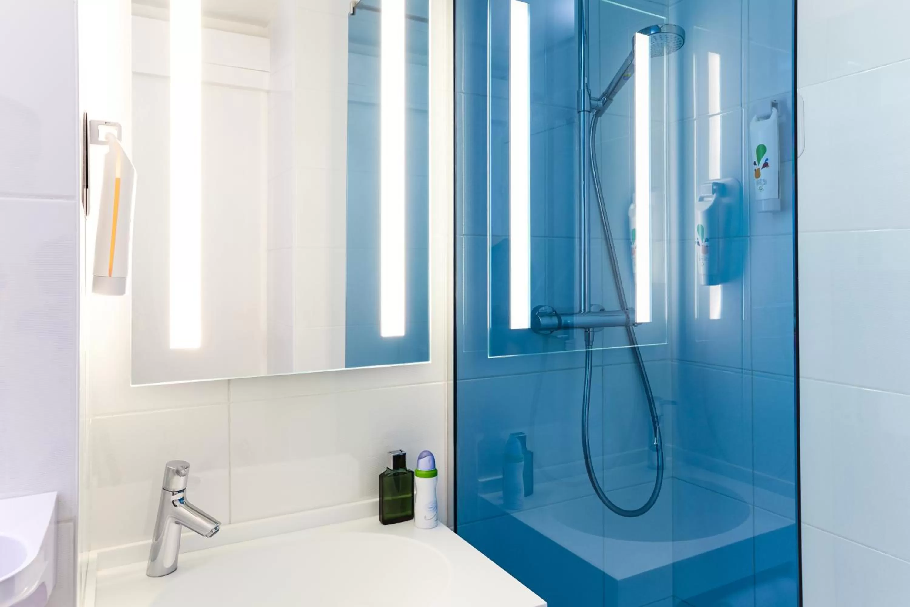 Bathroom in ibis Styles Toulouse Nord Sesquieres