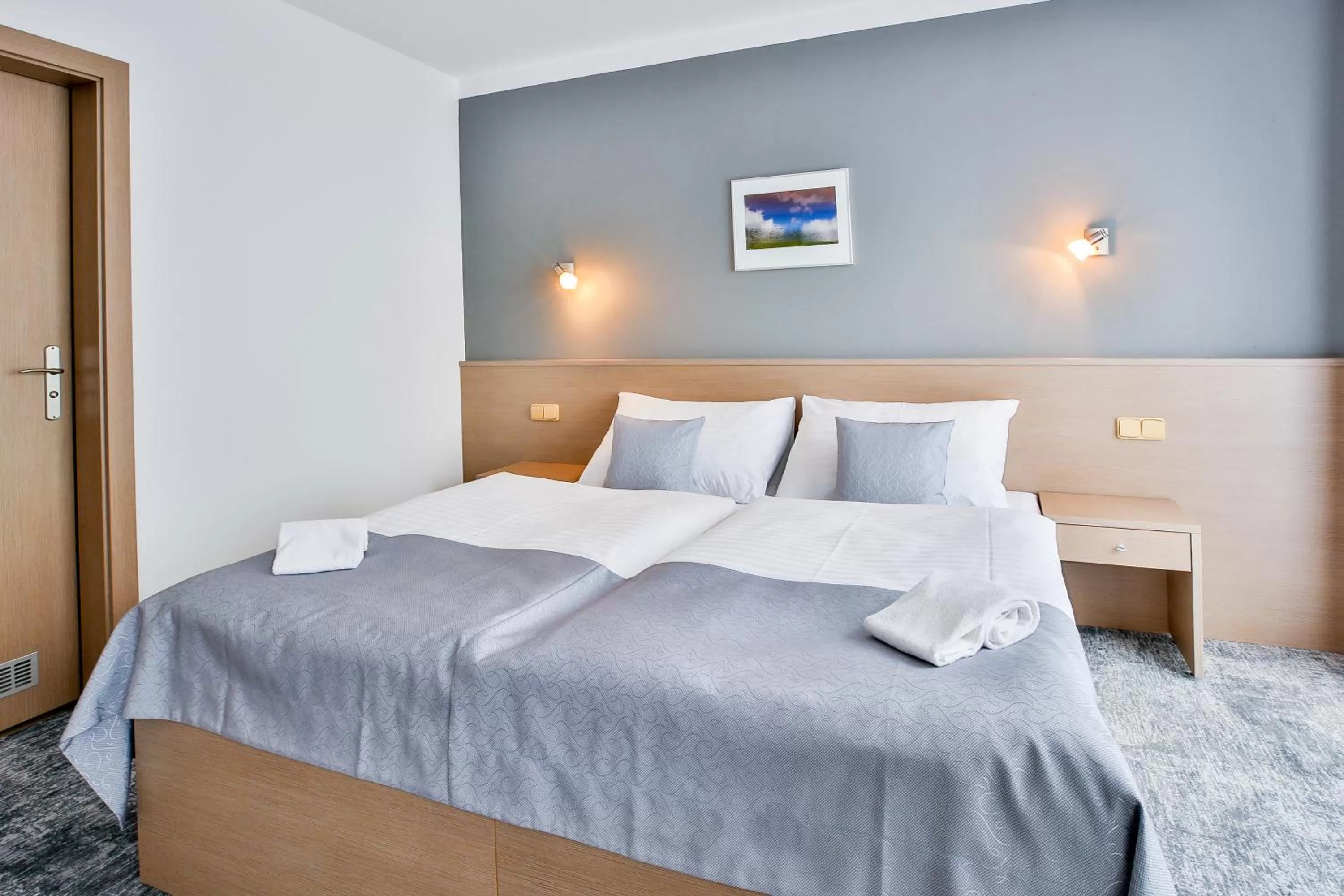 Bed in LH Parkhotel Hluboka Nad Vltavou Congress & Wellness