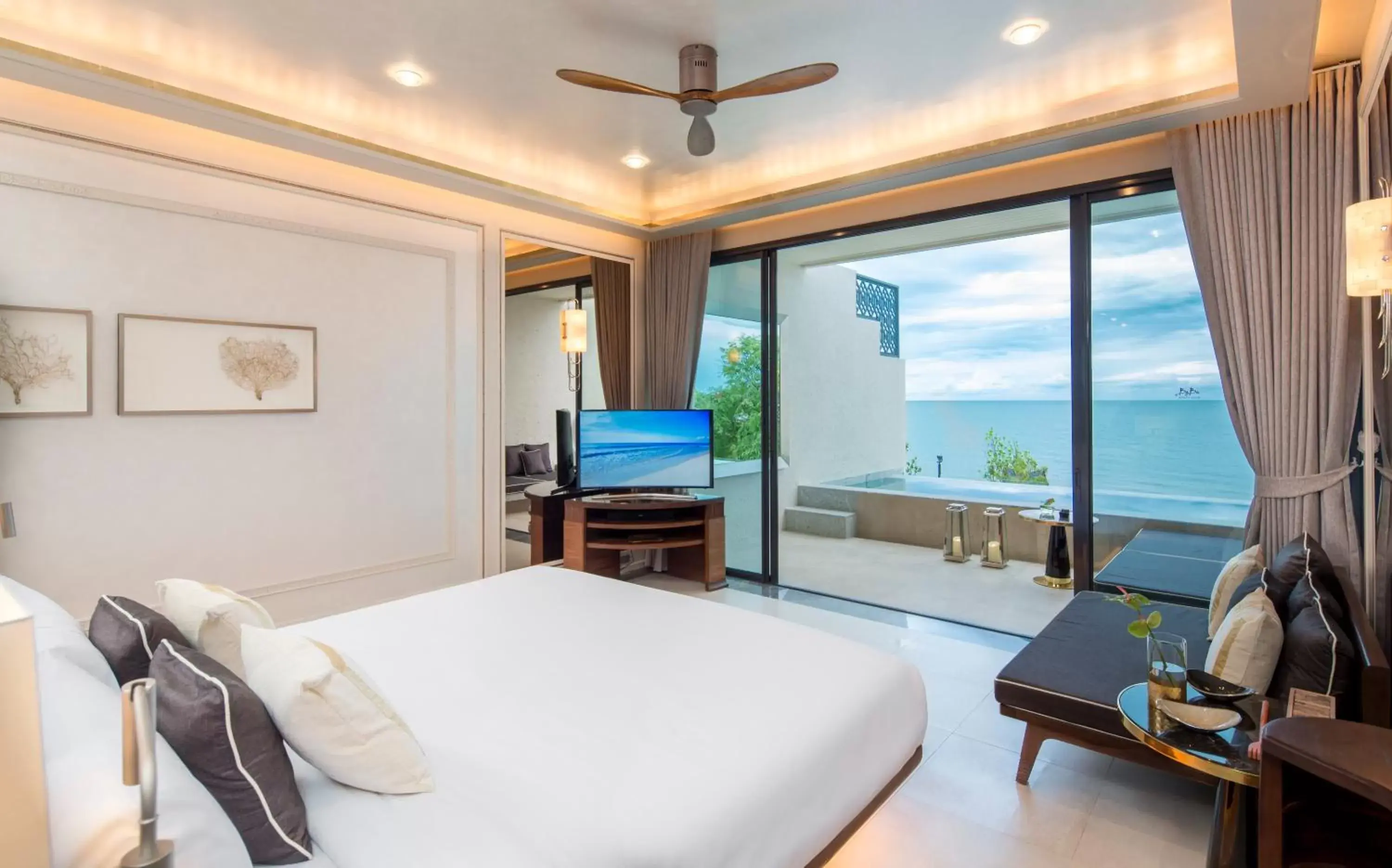 Photo of the whole room in Baba Beach Club Hua Hin Luxury Pool Villa by Sri panwa