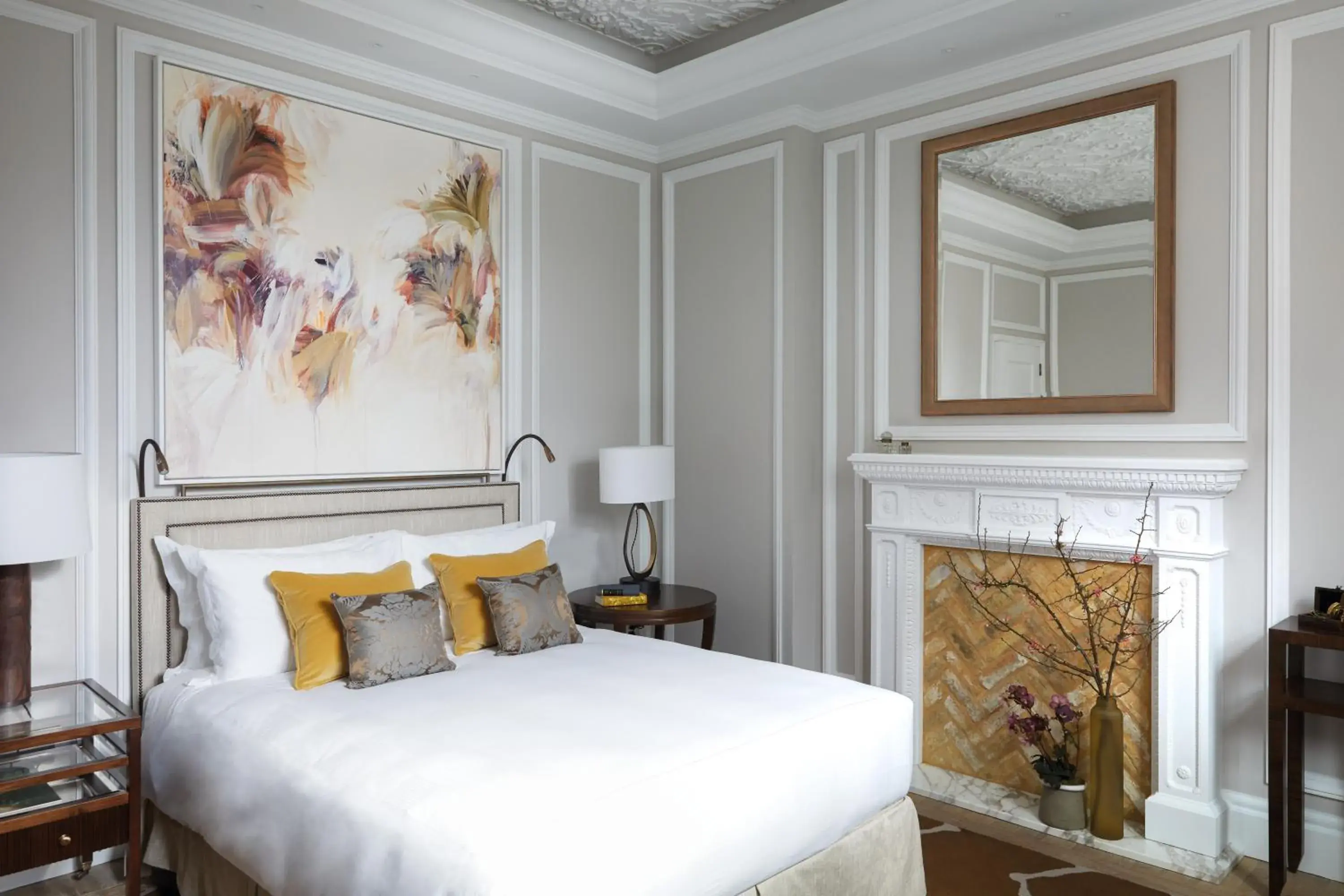 Bedroom, Bed in The Cadogan, A Belmond Hotel, London