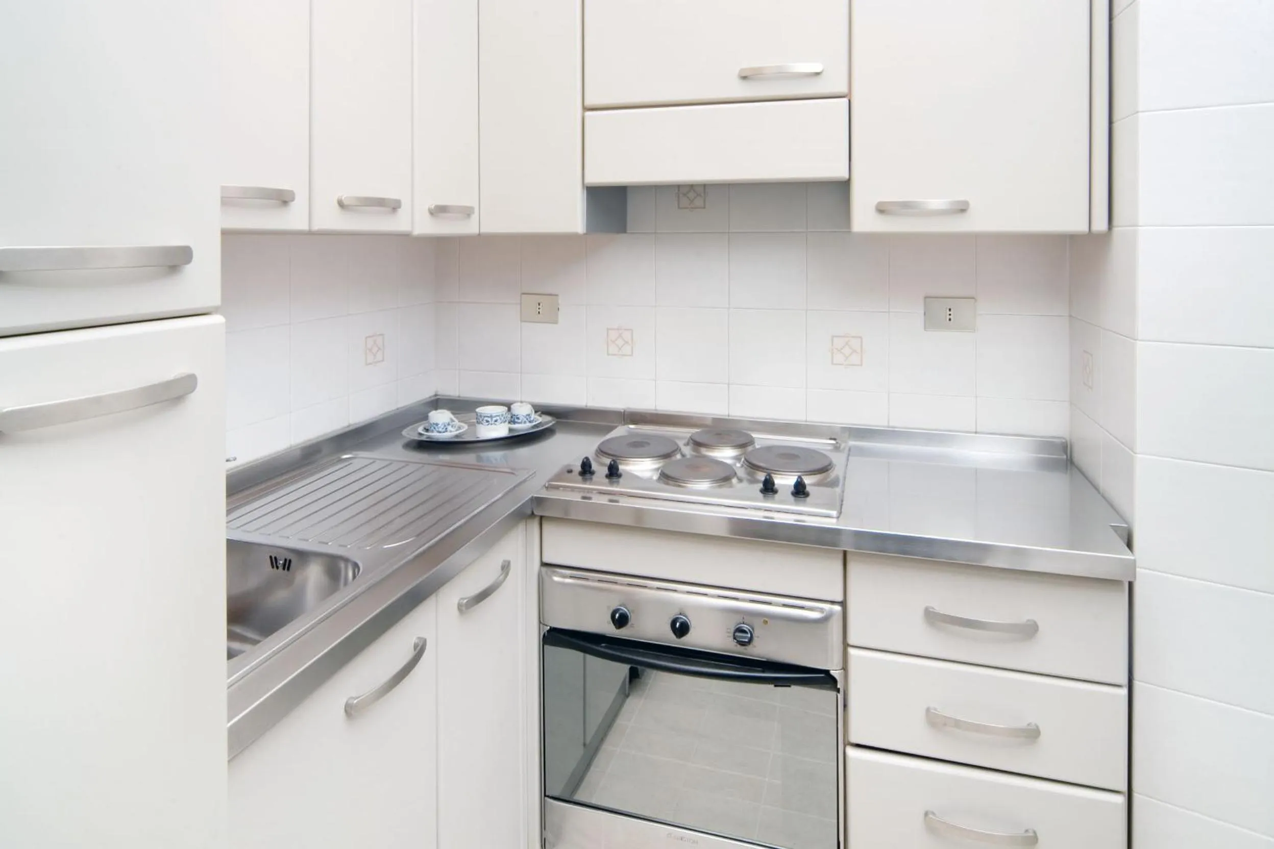 Kitchen or kitchenette in Aldrovandi Residence City Suites