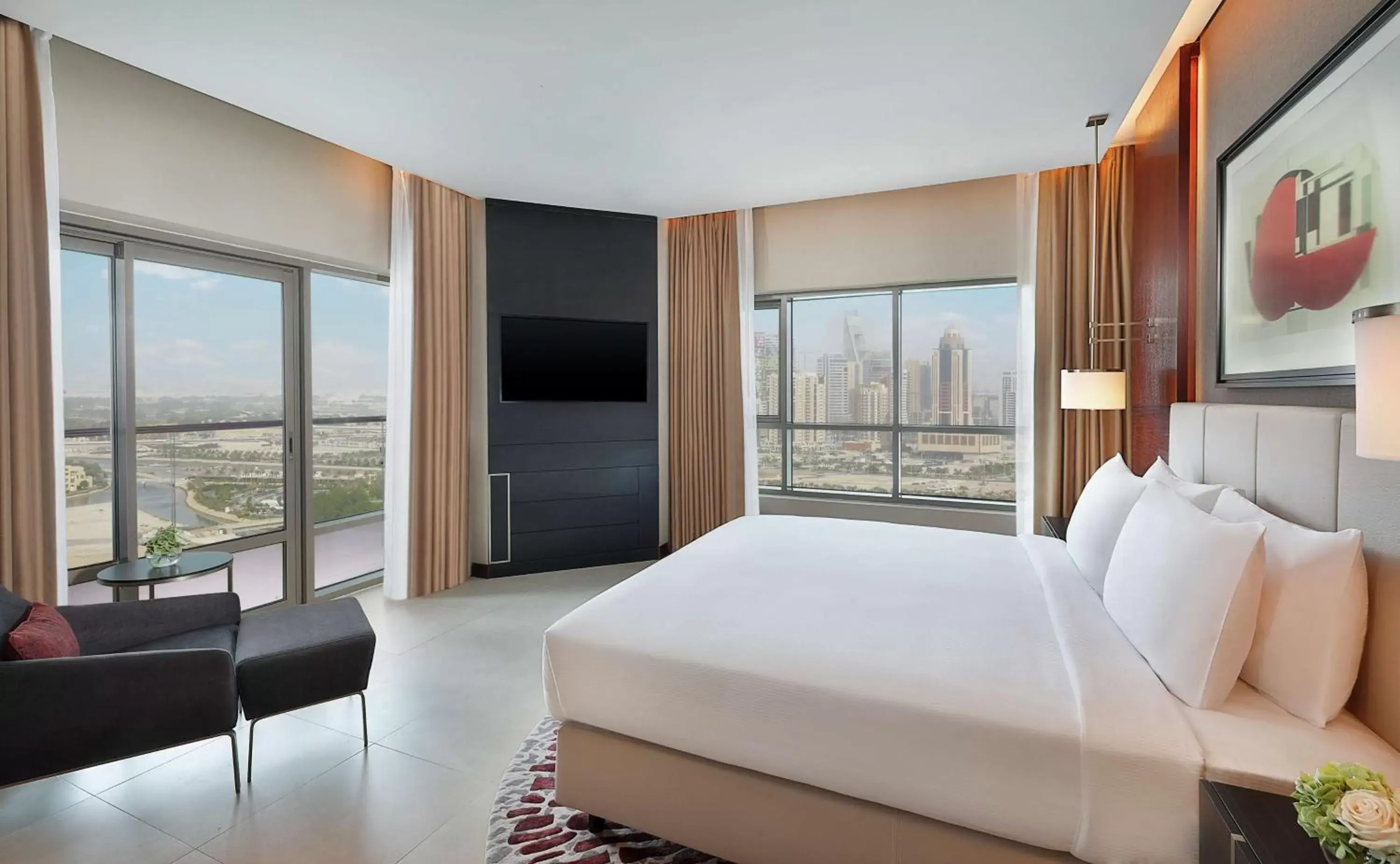 Bedroom in Hilton Doha The Pearl