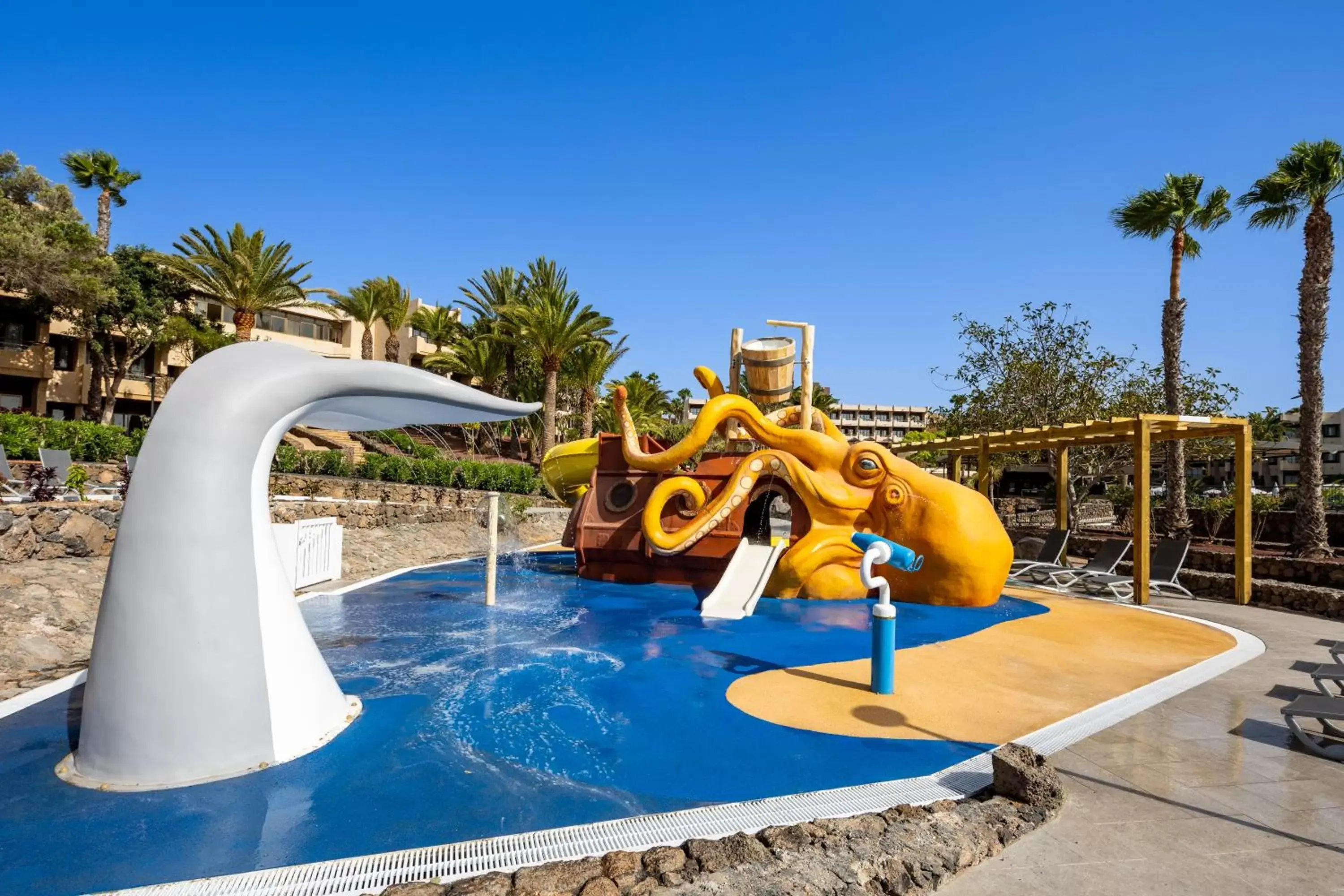 Children play ground, Water Park in Barceló Lanzarote Active Resort