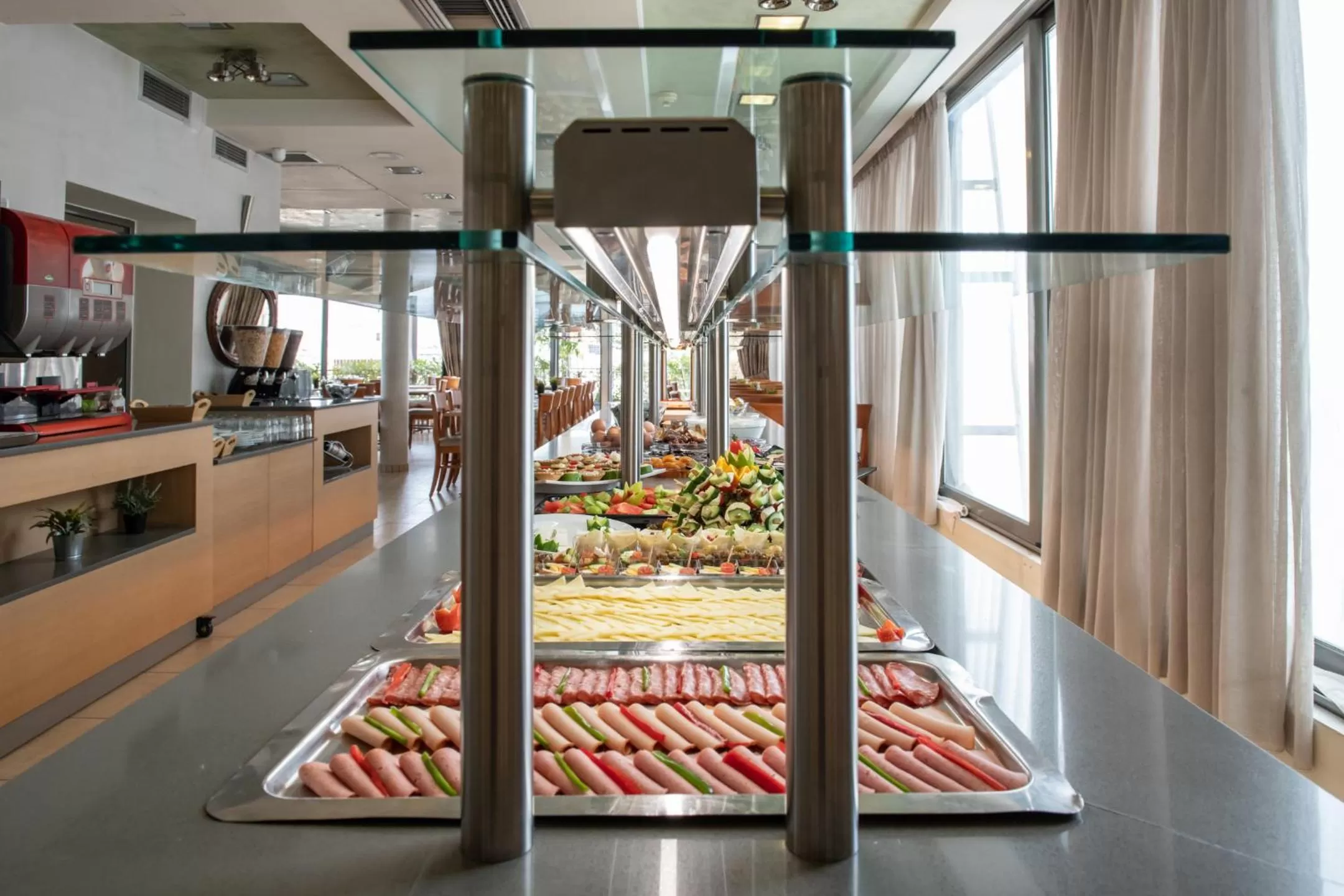 Buffet breakfast in Athens Golden City Hotel