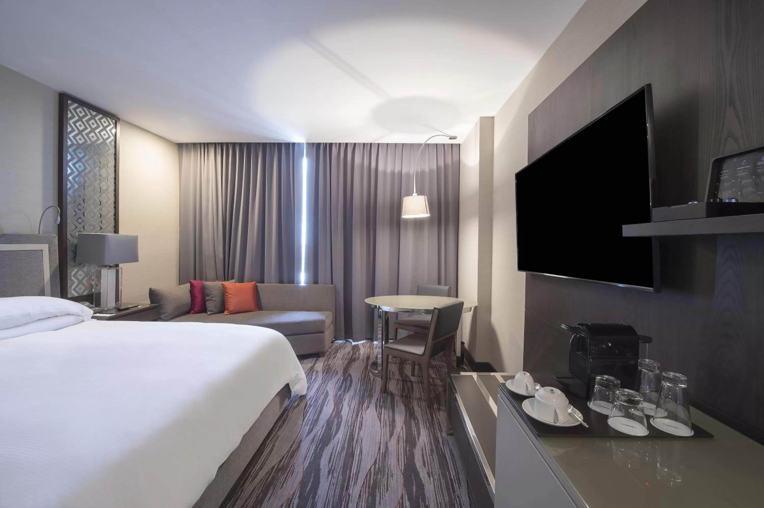 Bed in Grand Fiesta Americana Puebla Angelópolis