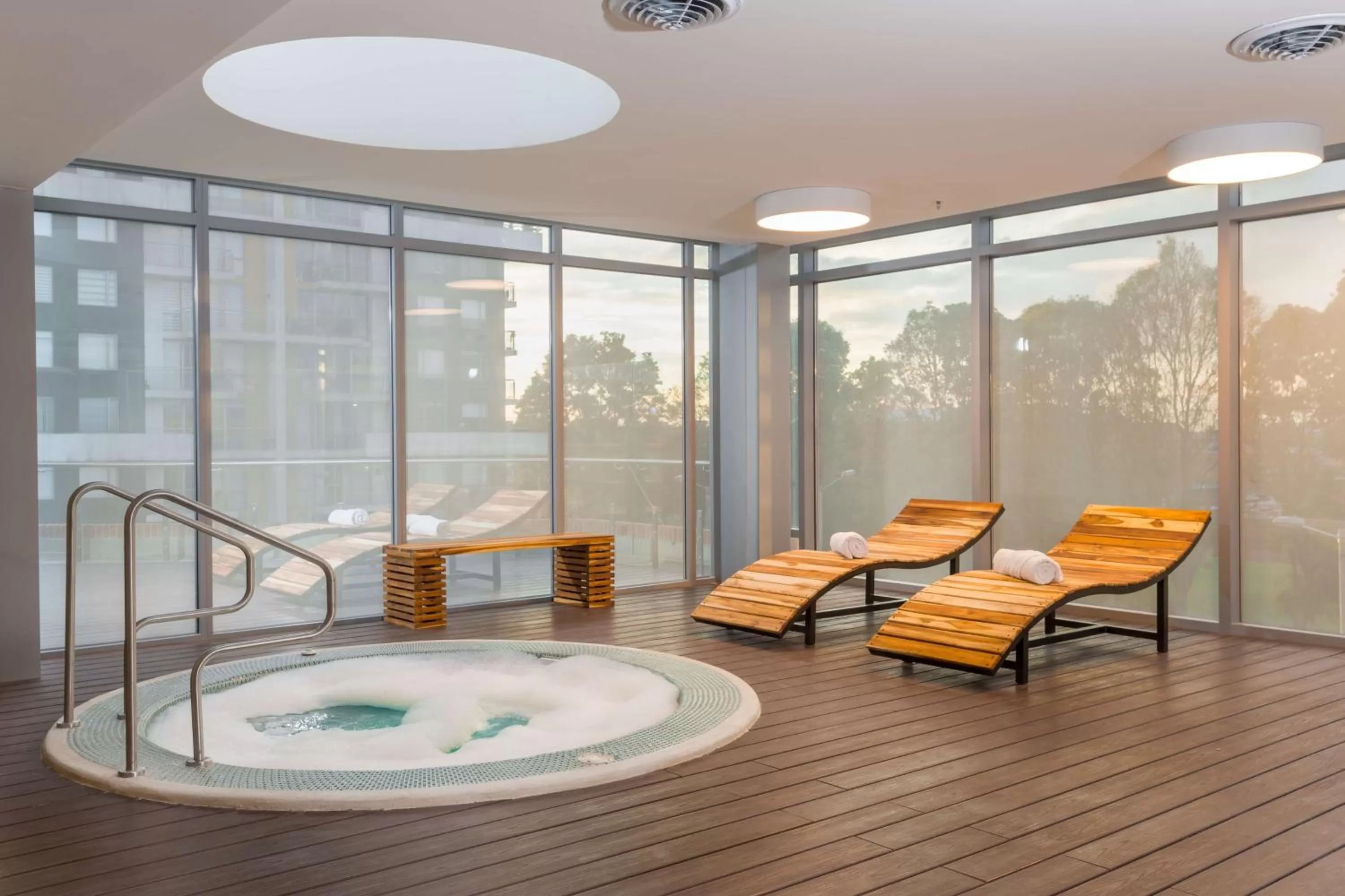 Hot Tub in Hilton Garden Inn Bogota Airport