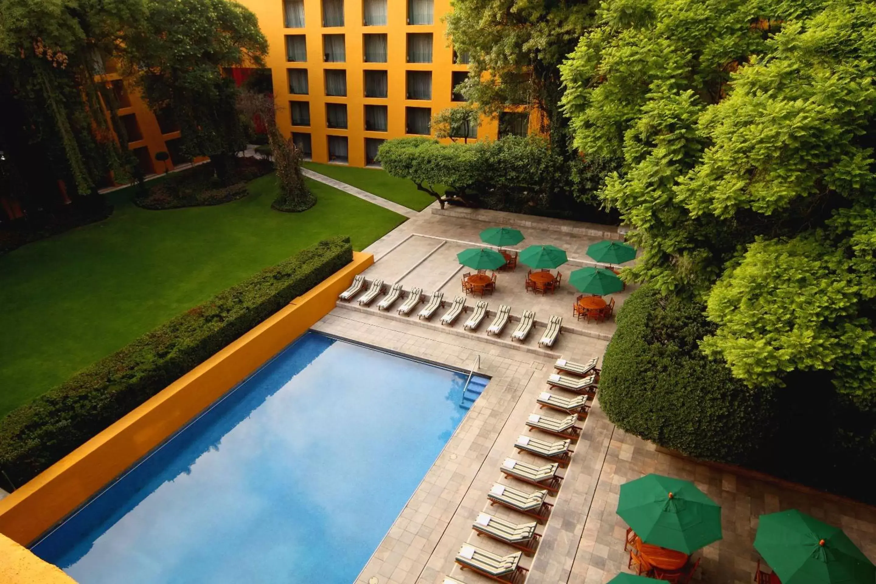 Swimming pool, Pool View in Camino Real Polanco Mexico