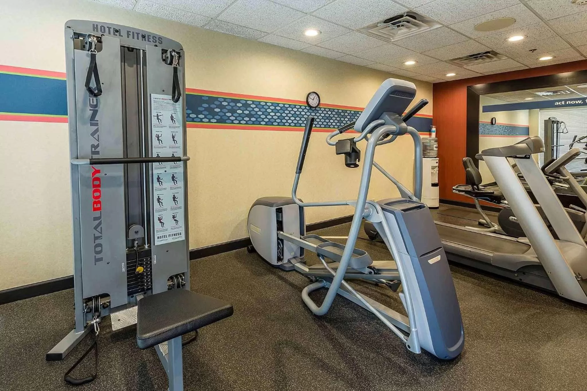 Fitness centre/facilities in Hampton Inn Somerset