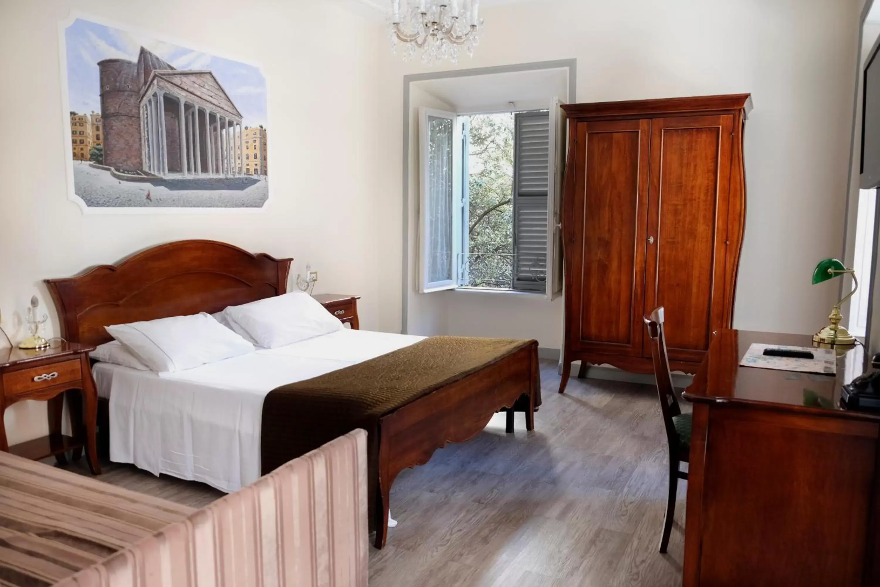 Bedroom, Bed in Sleep In Rome Ludovisi