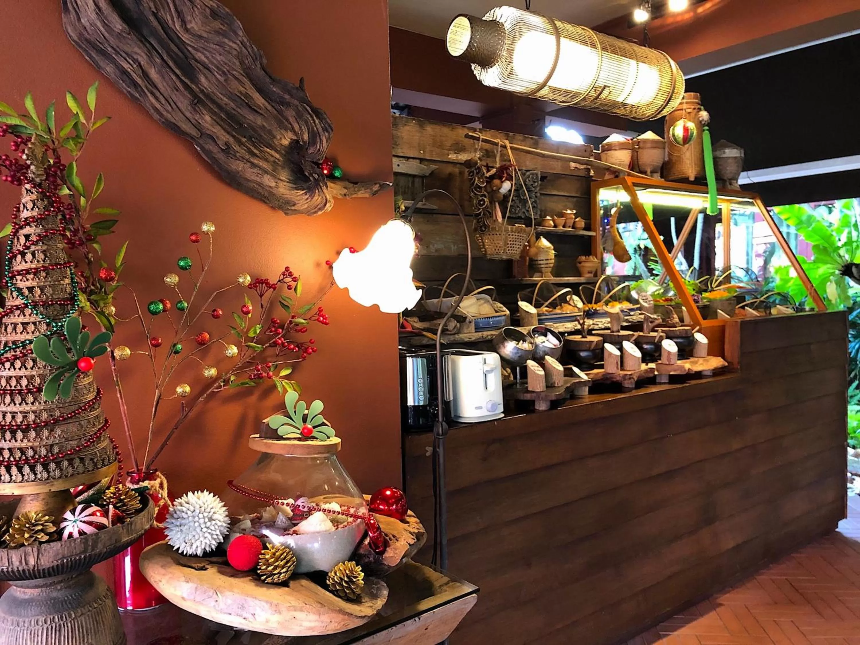 Breakfast in Ruenkanok Thaihouse Resort