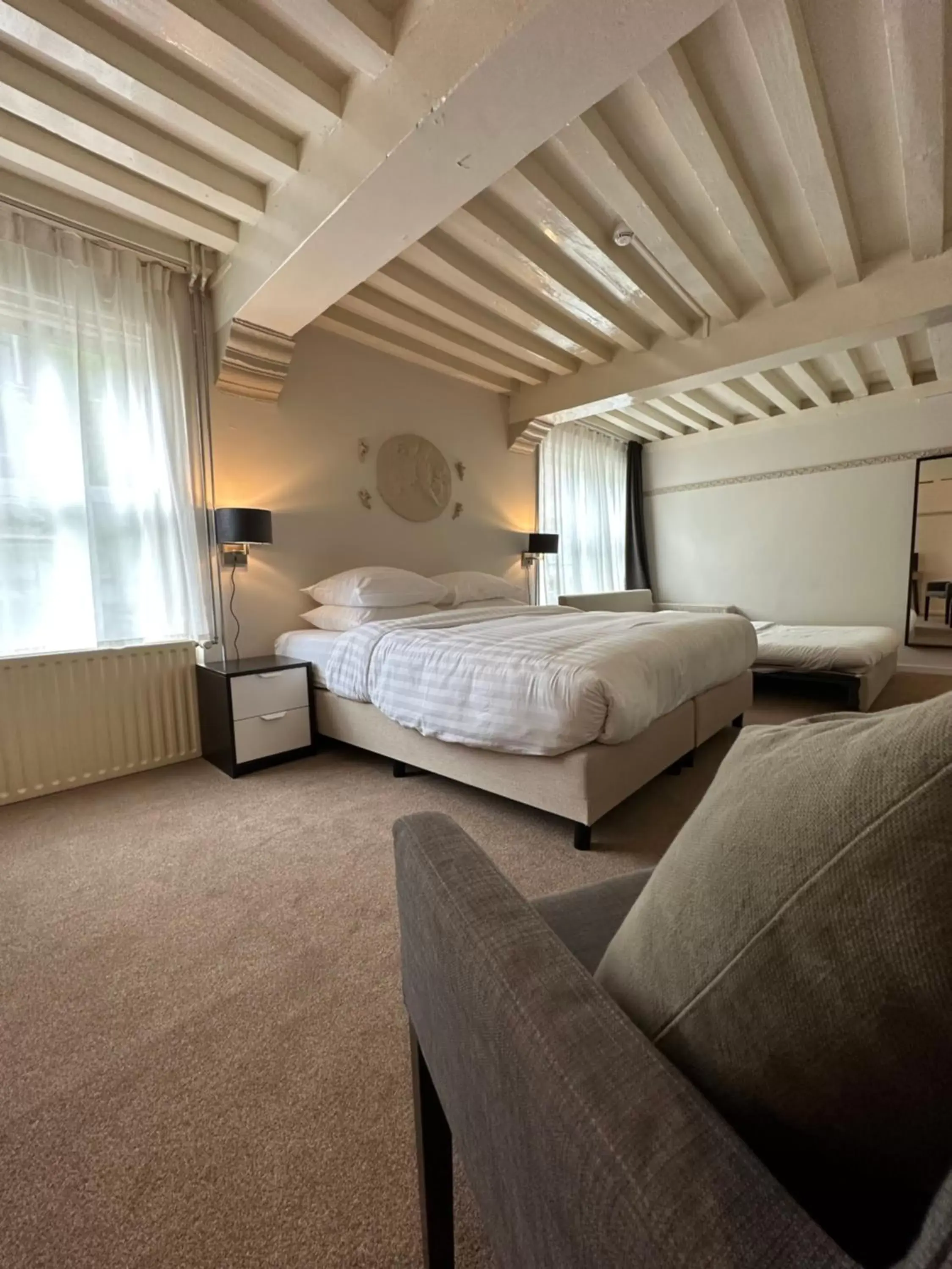 Bedroom, Bed in Hotel Grand Canal