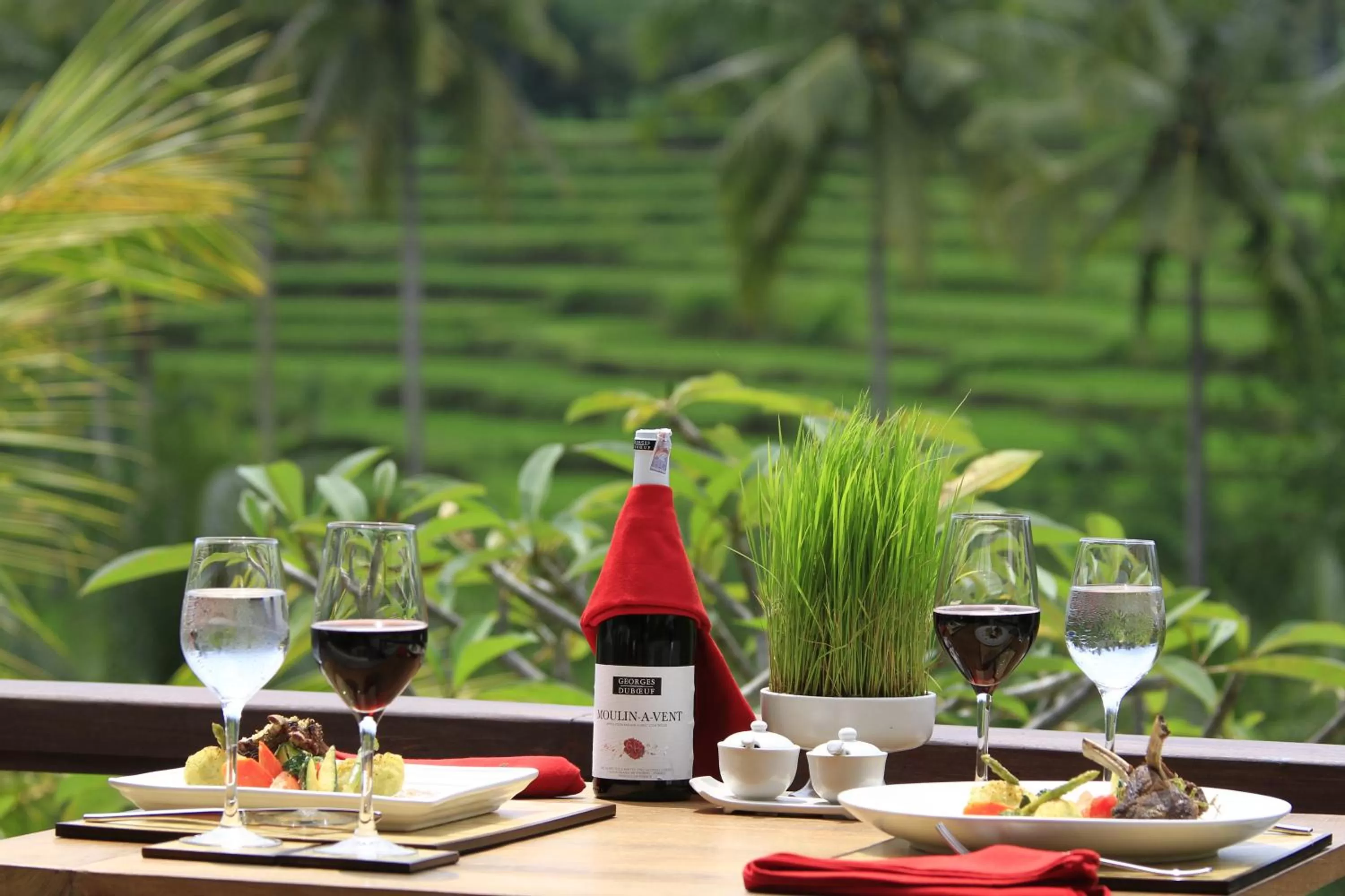 Food in Puri Sebali Resort