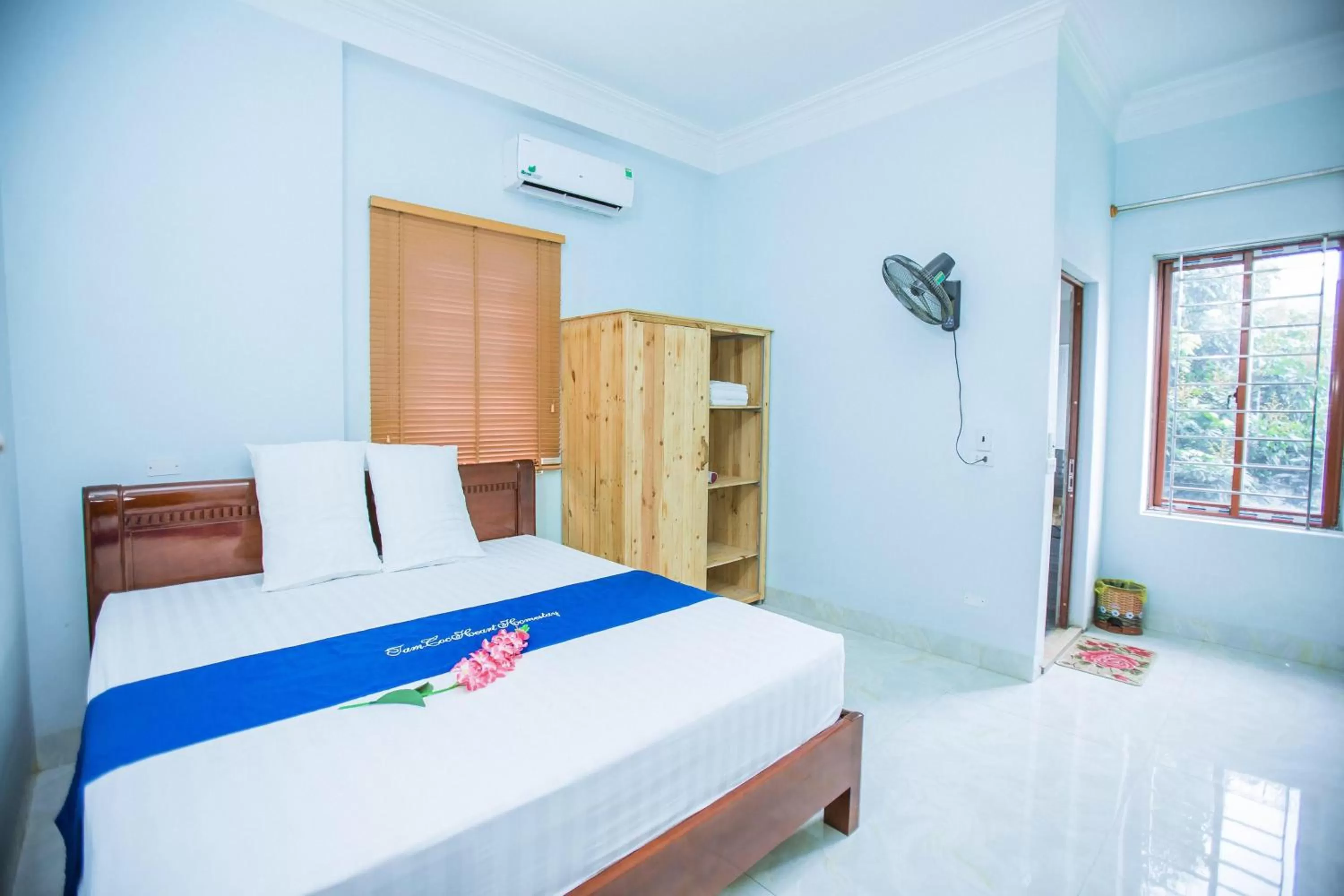 Bed in Tam Coc Heart Homestay