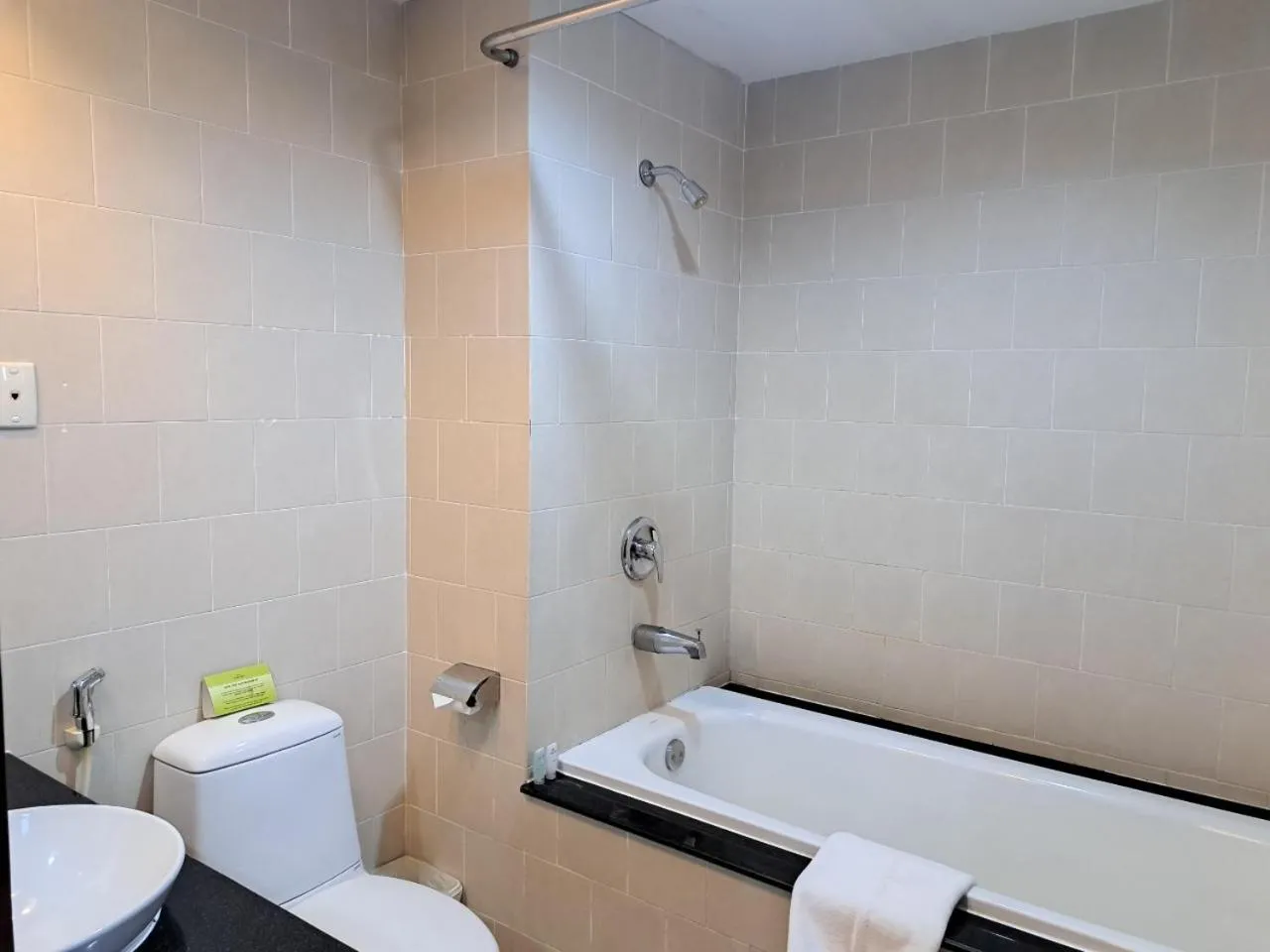 Shower in Liberty 2 Hotel