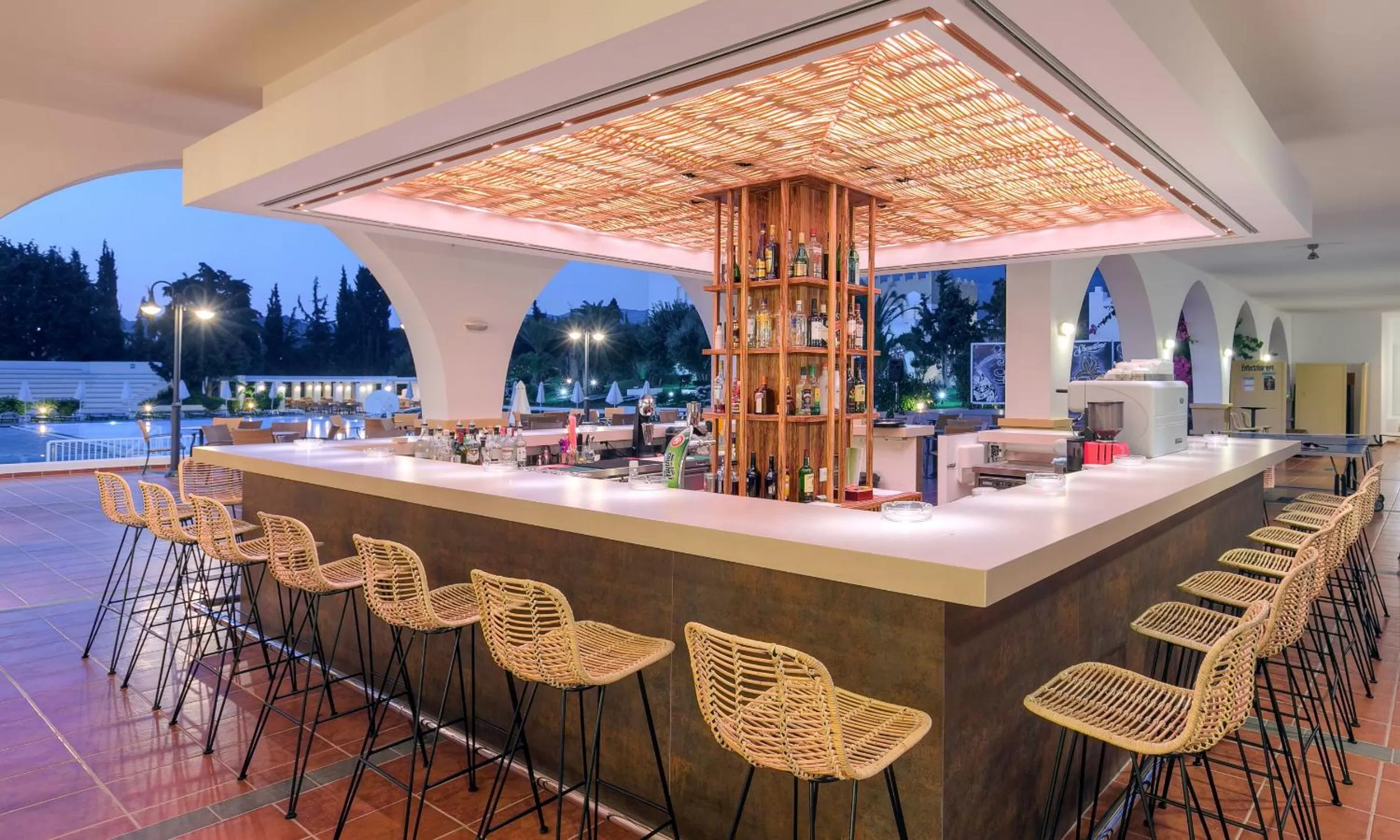 Lounge or bar in Platanista Hotel