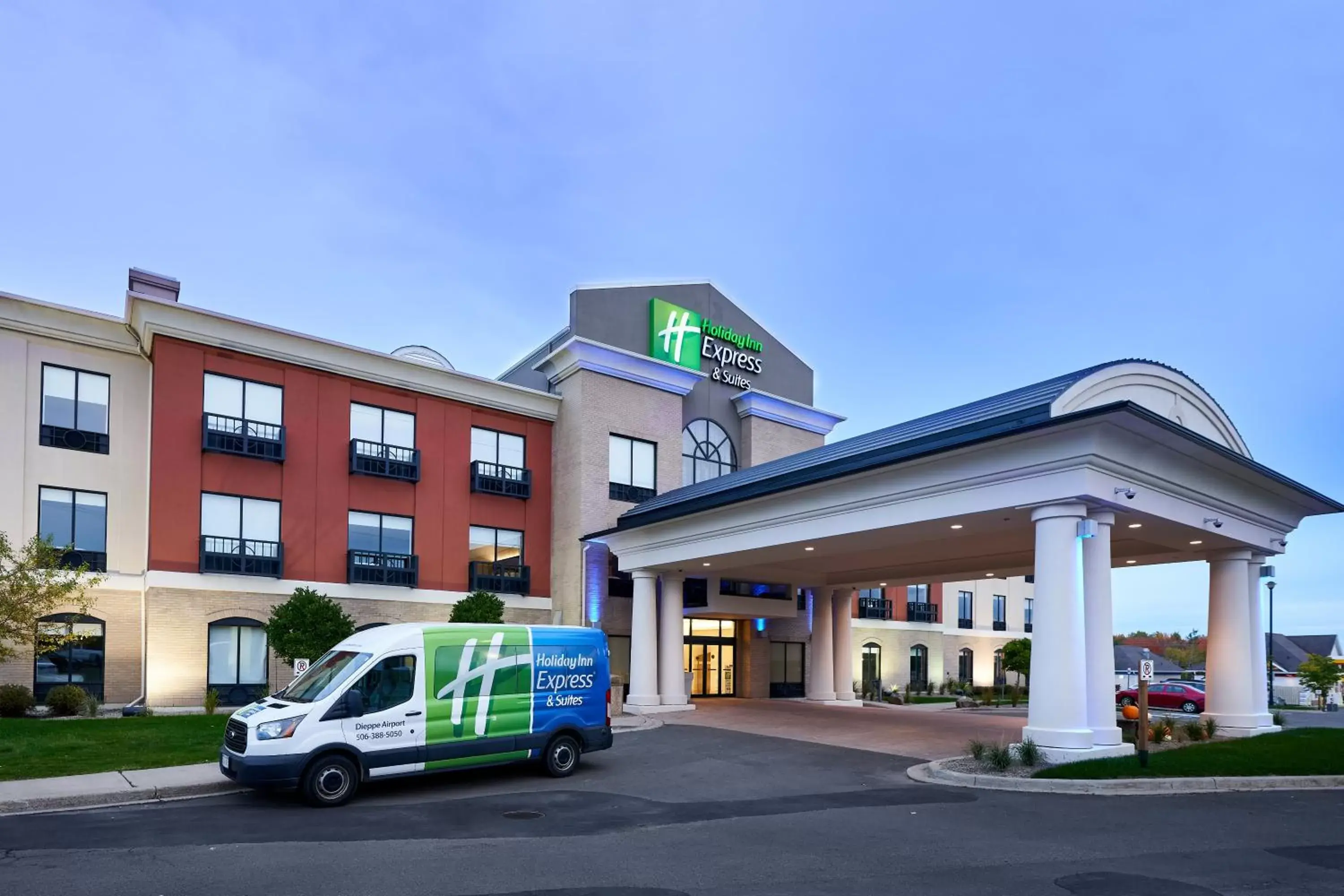 Property Building in Holiday Inn Express Hotel & Suites Dieppe Airport, an IHG Hotel