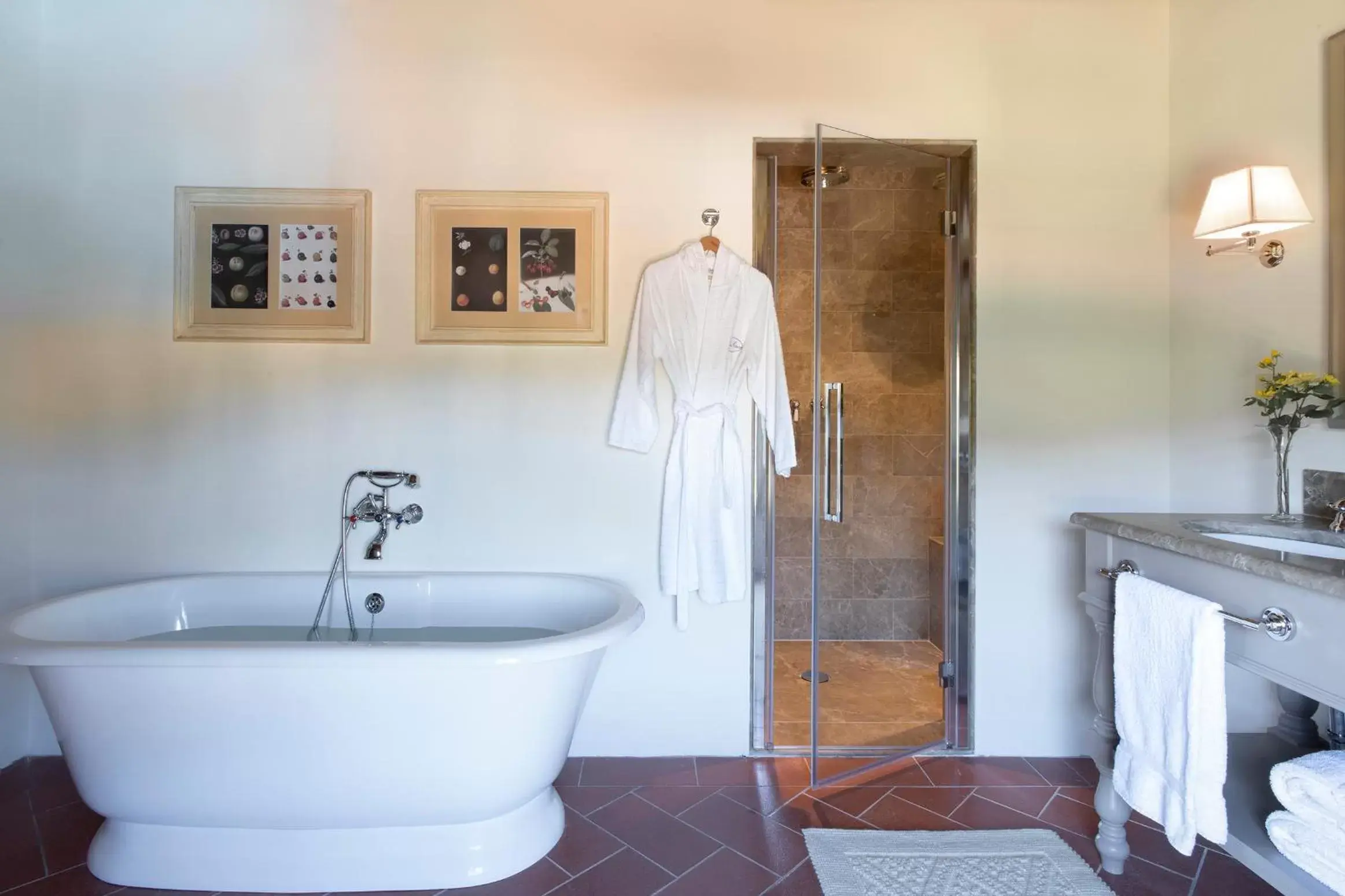 Shower, Bathroom in VIESCA Suites & Villas Il Borro Toscana
