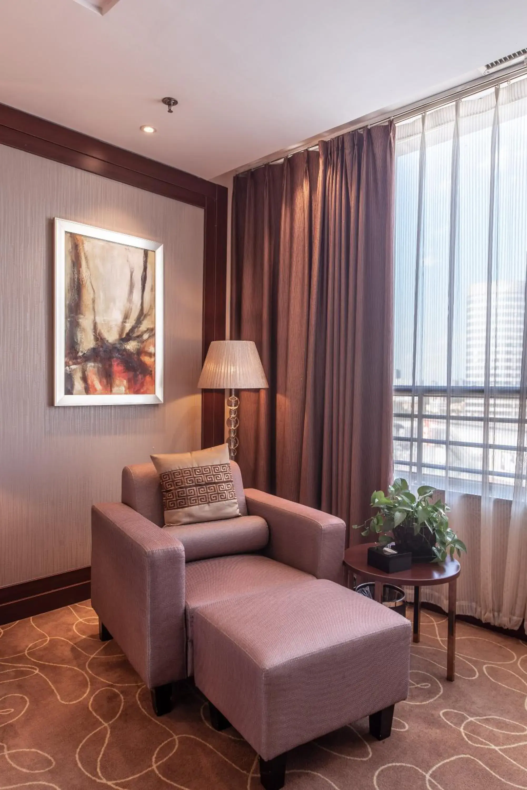 Seating Area in Beijing Sunflower Hotel