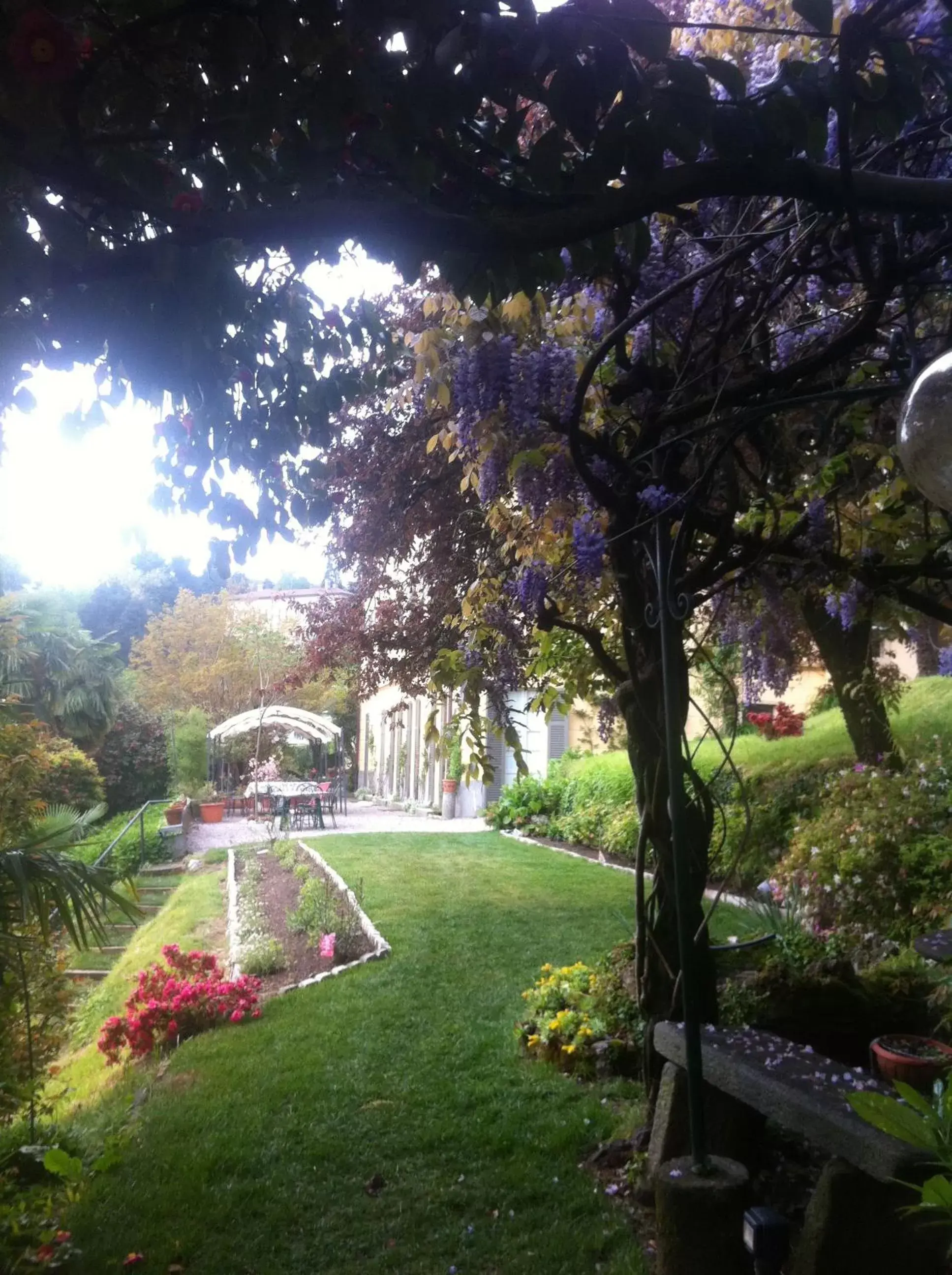 Garden in Villa Corti