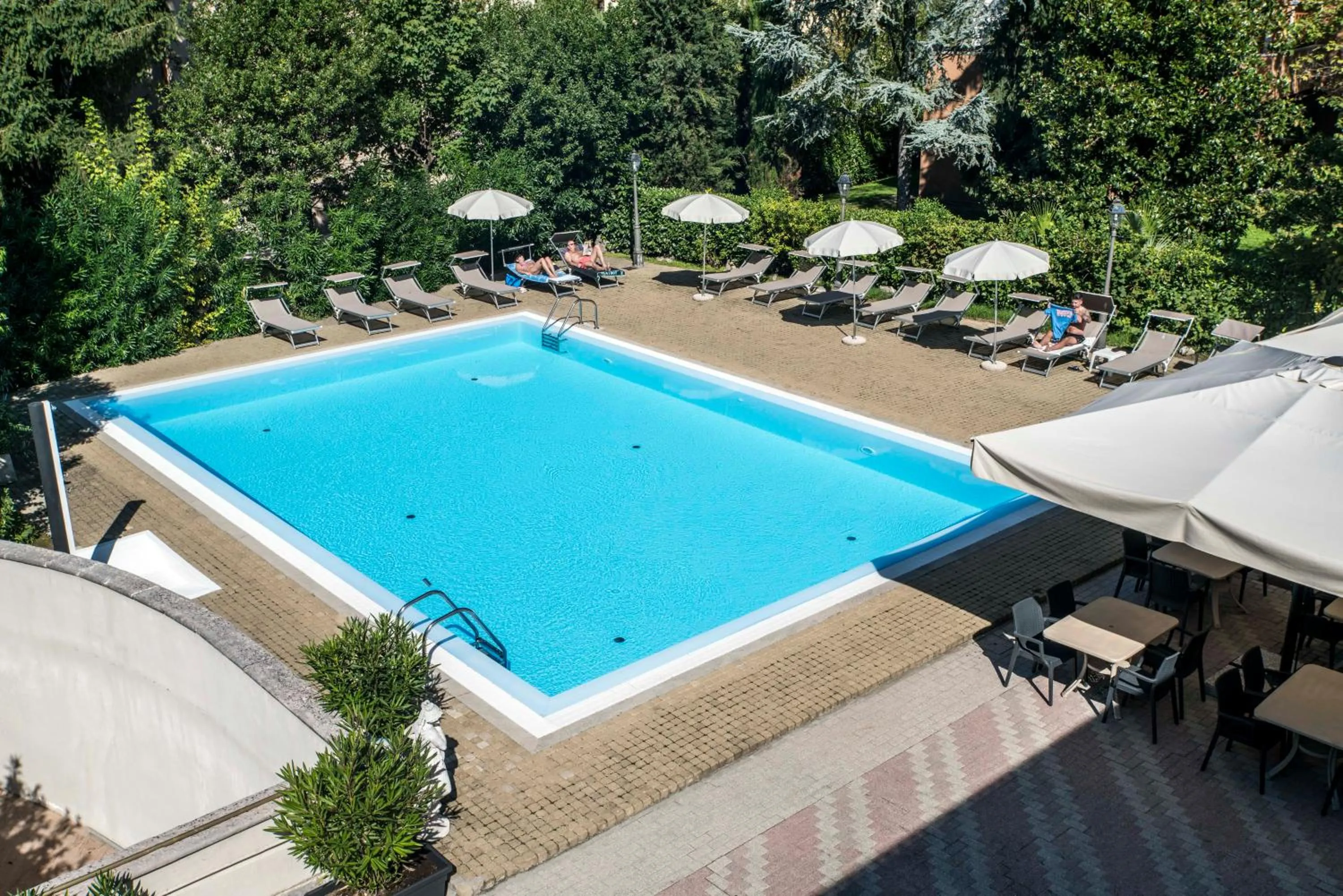 Swimming pool in Hotel Dogana