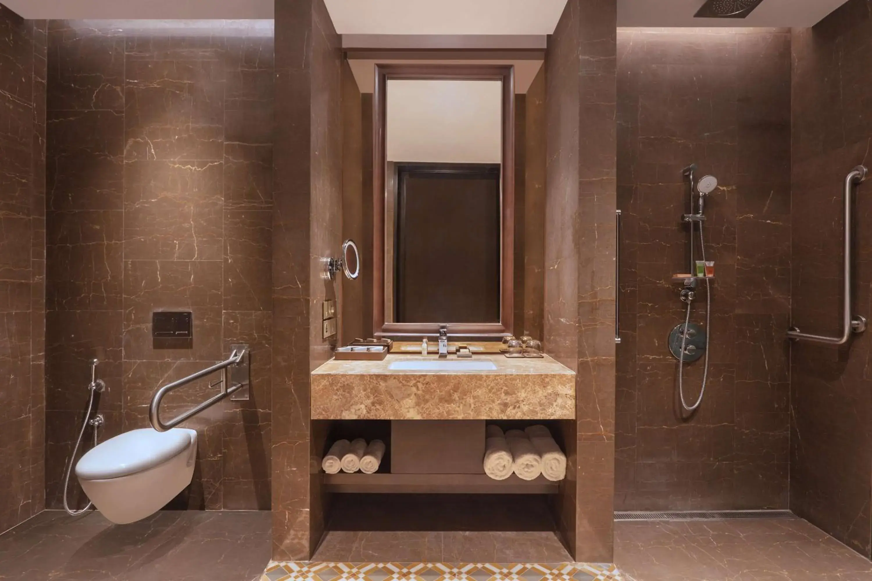 Bathroom in Hilton Goa Resort