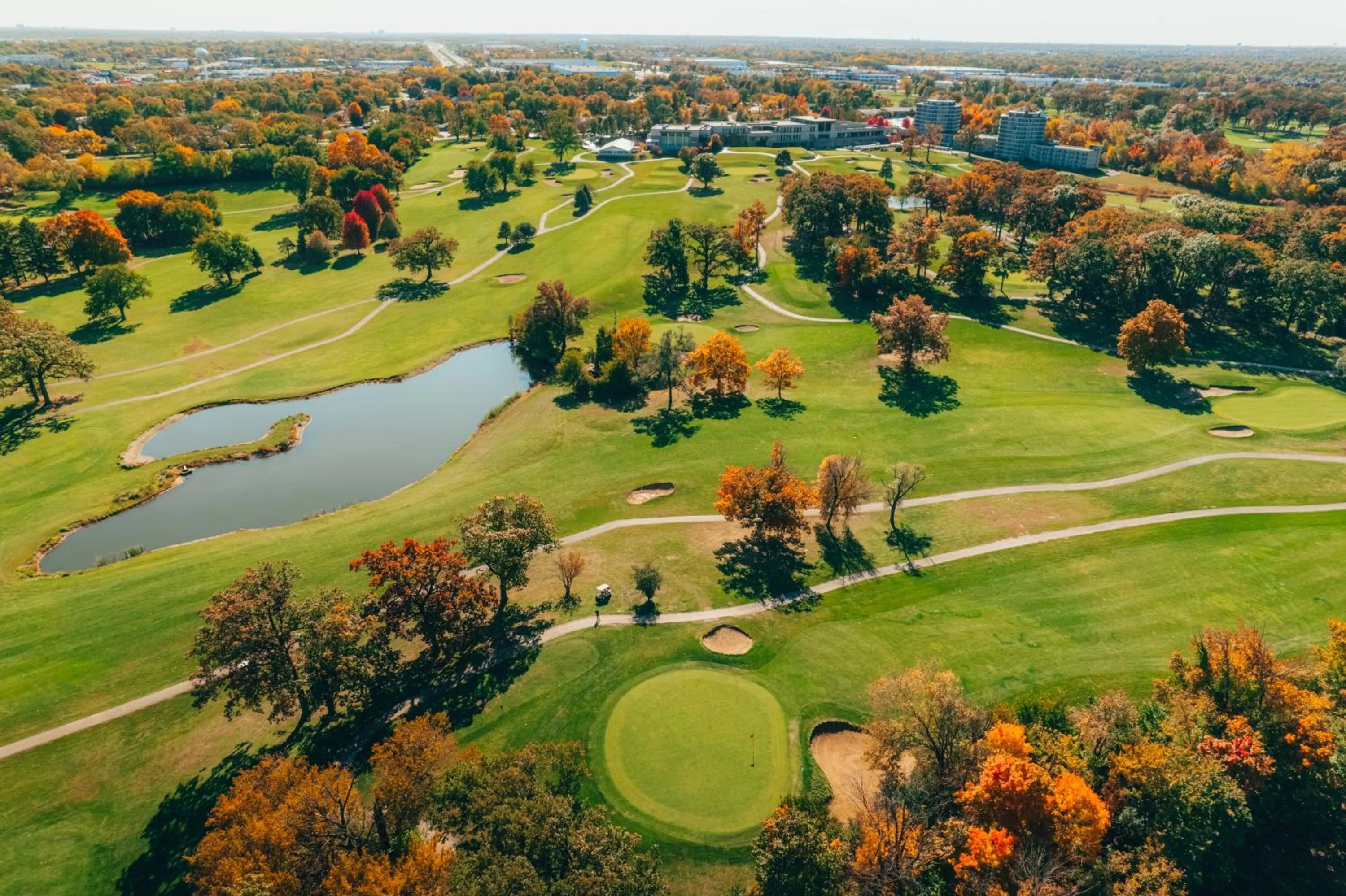 Golfcourse in Eaglewood Resort & Spa