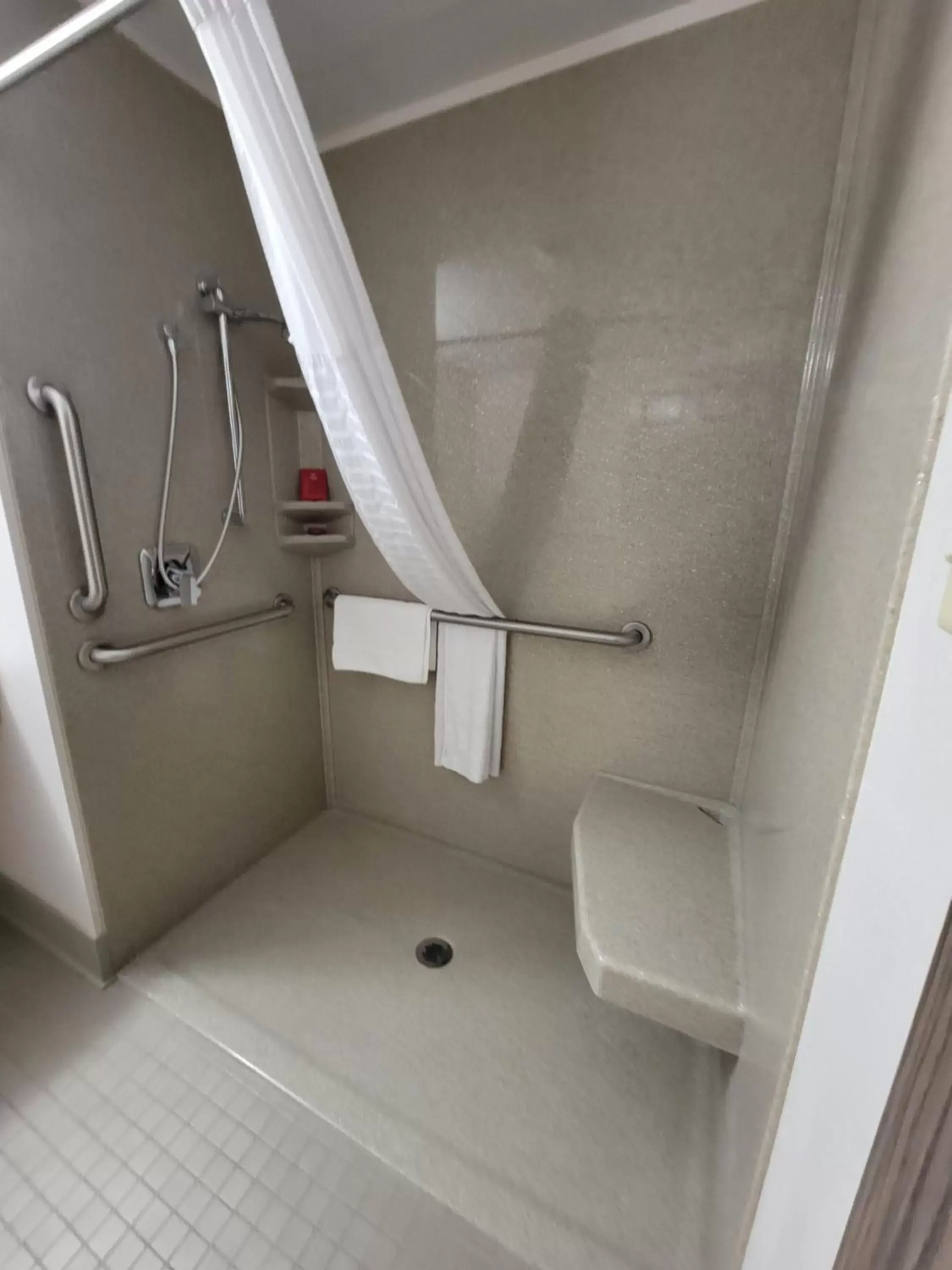 Shower, Bathroom in SureStay Plus Hotel by Best Western Grand Island