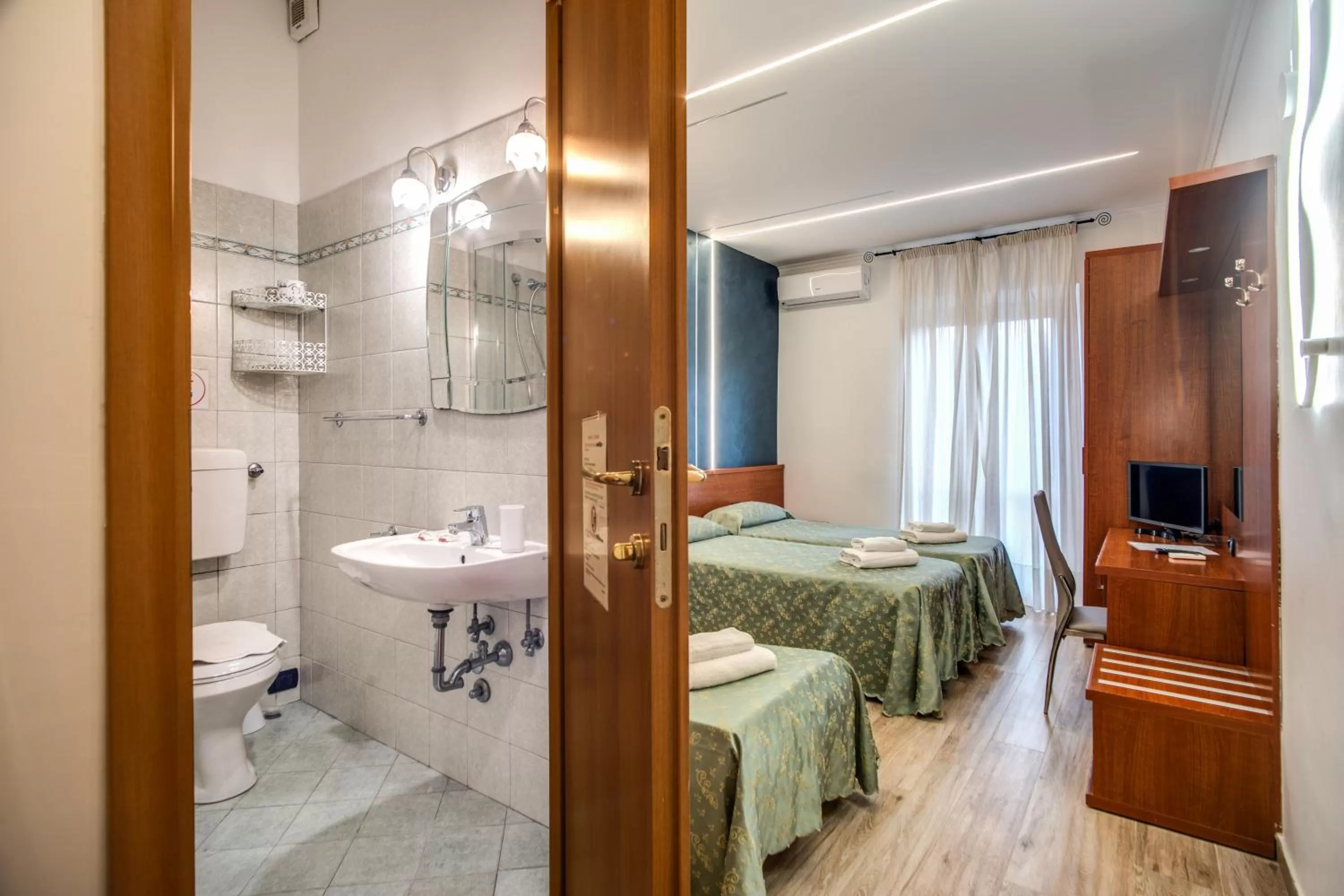 Bed in Hotel Millerose