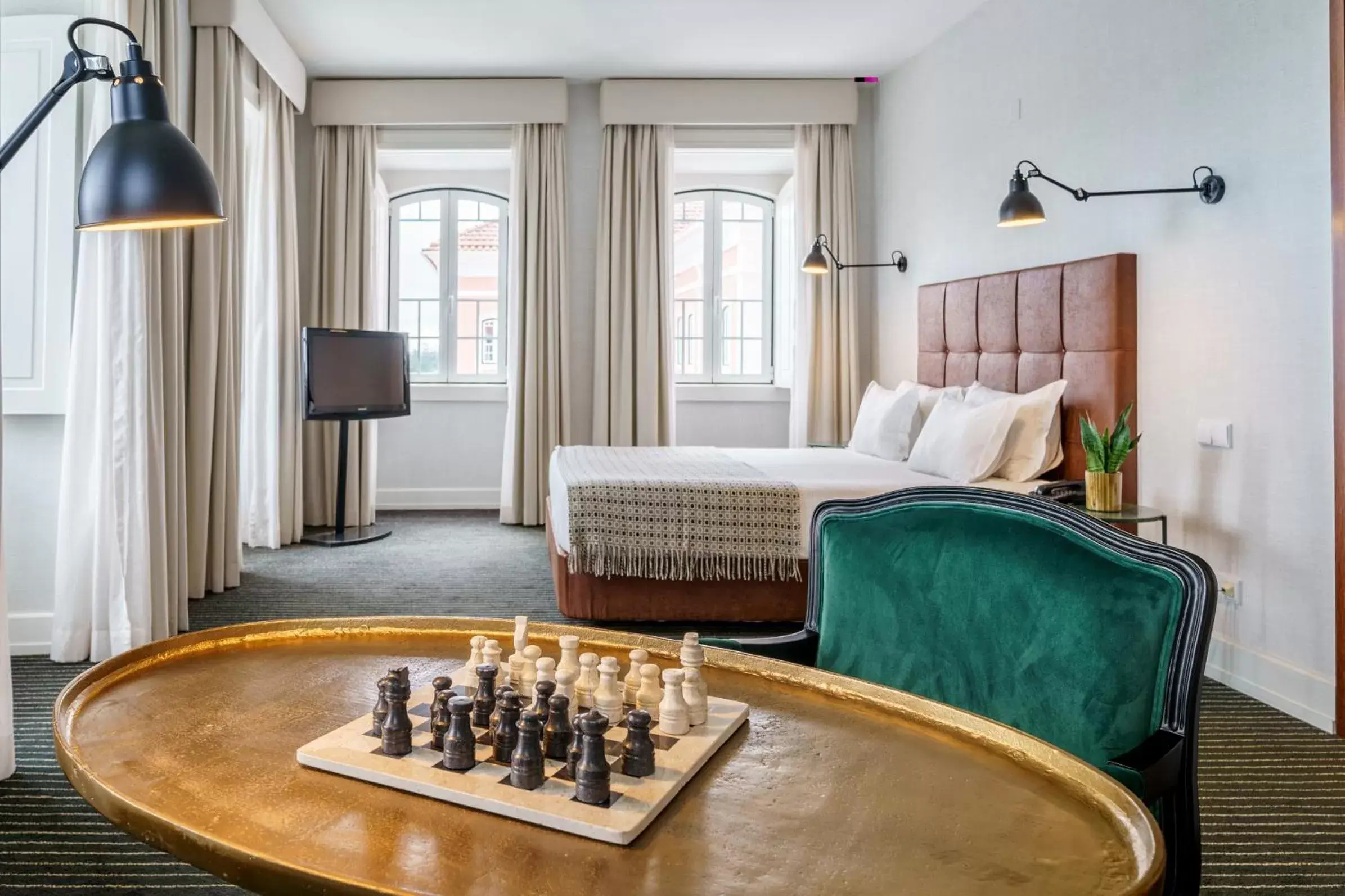 Bedroom, Bed in Monte Real - Hotel, Termas & Spa Bedroom, Bed in Monte Real - Hotel, Termas & Spa