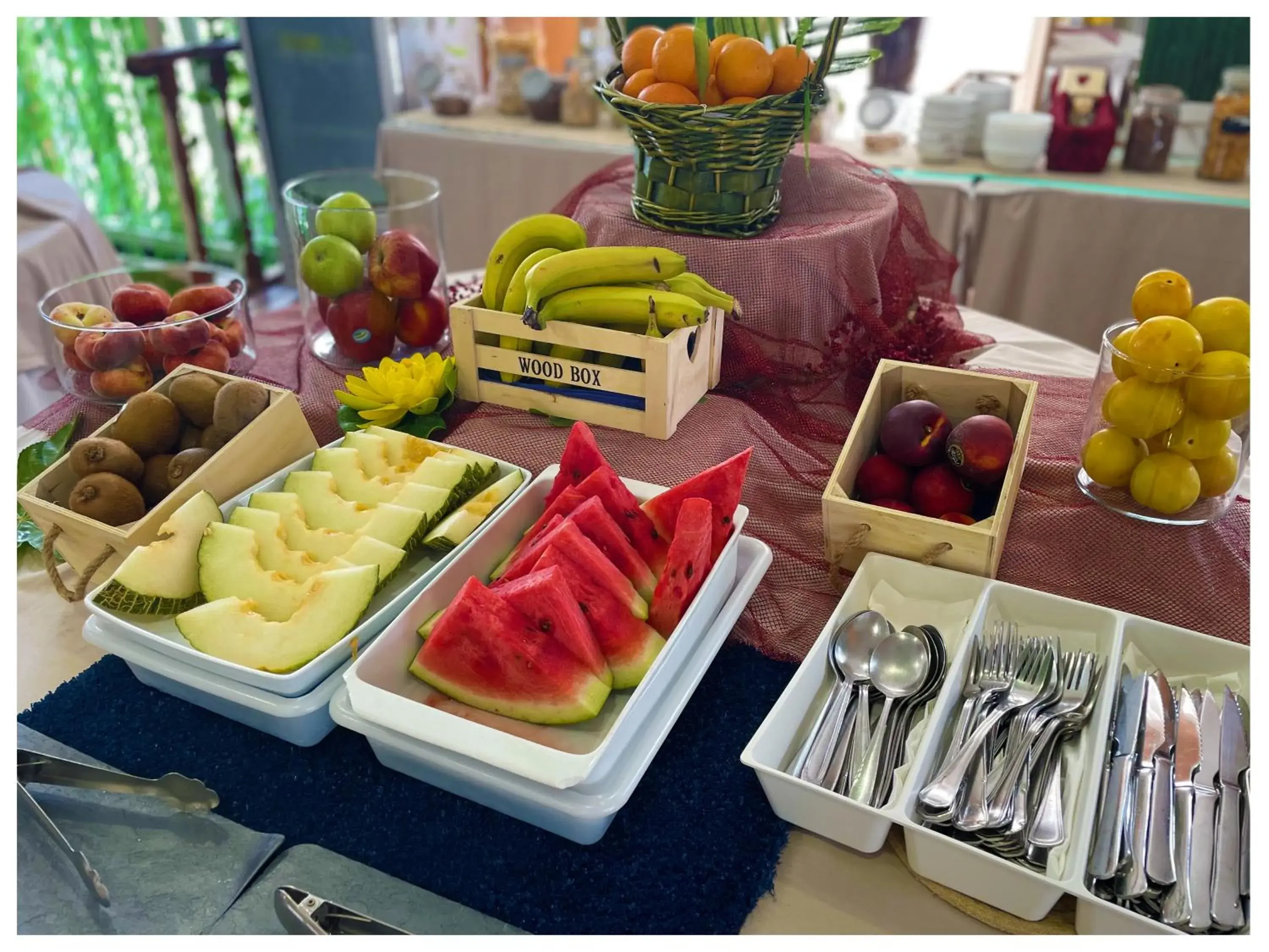 Breakfast in Hotel Albaida Nature