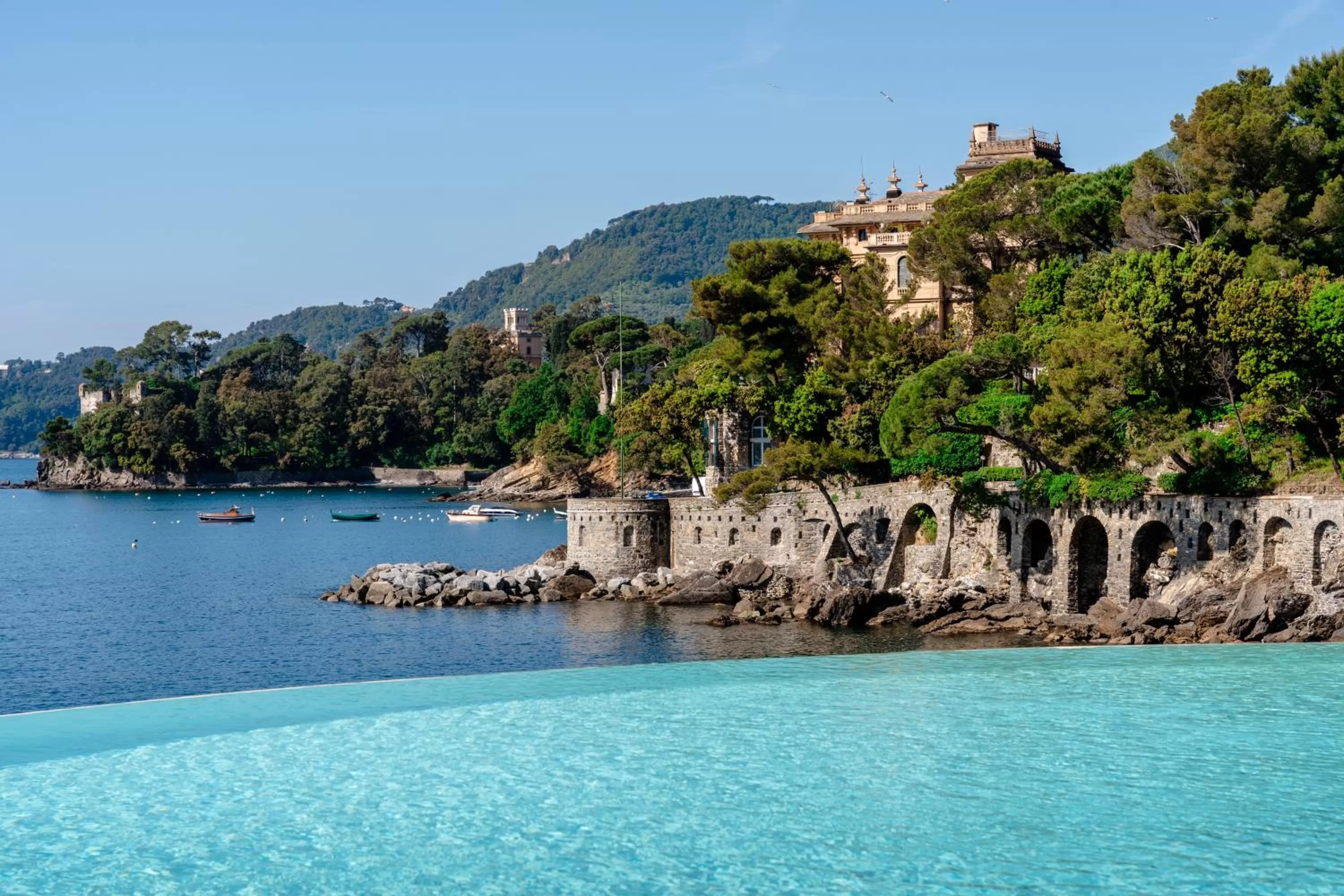 Swimming pool in Excelsior Palace Portofino Coast