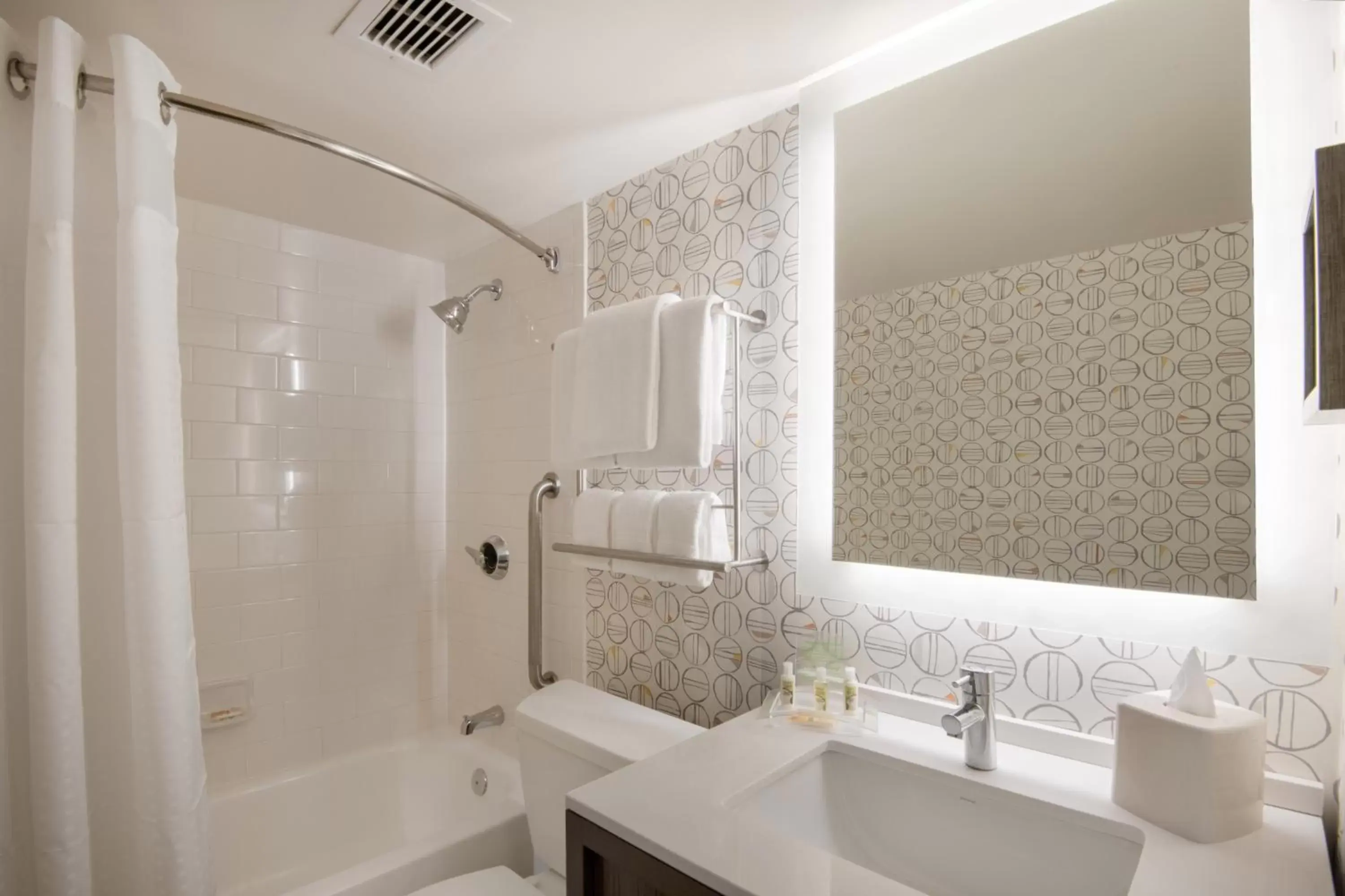 Shower, Bathroom in Holiday Inn Denver East, an IHG Hotel