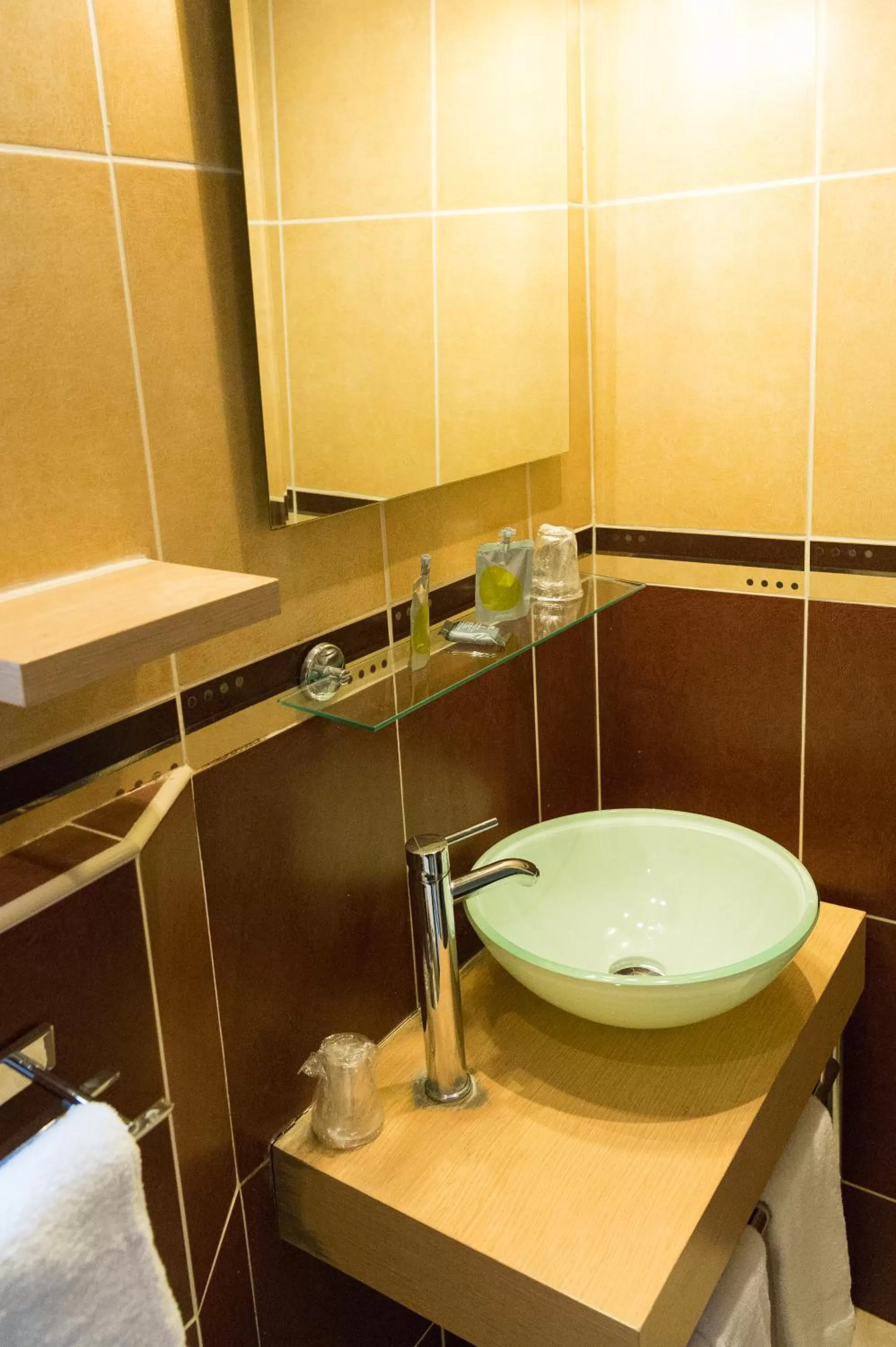 Bathroom in Hôtel Le Home Saint Louis