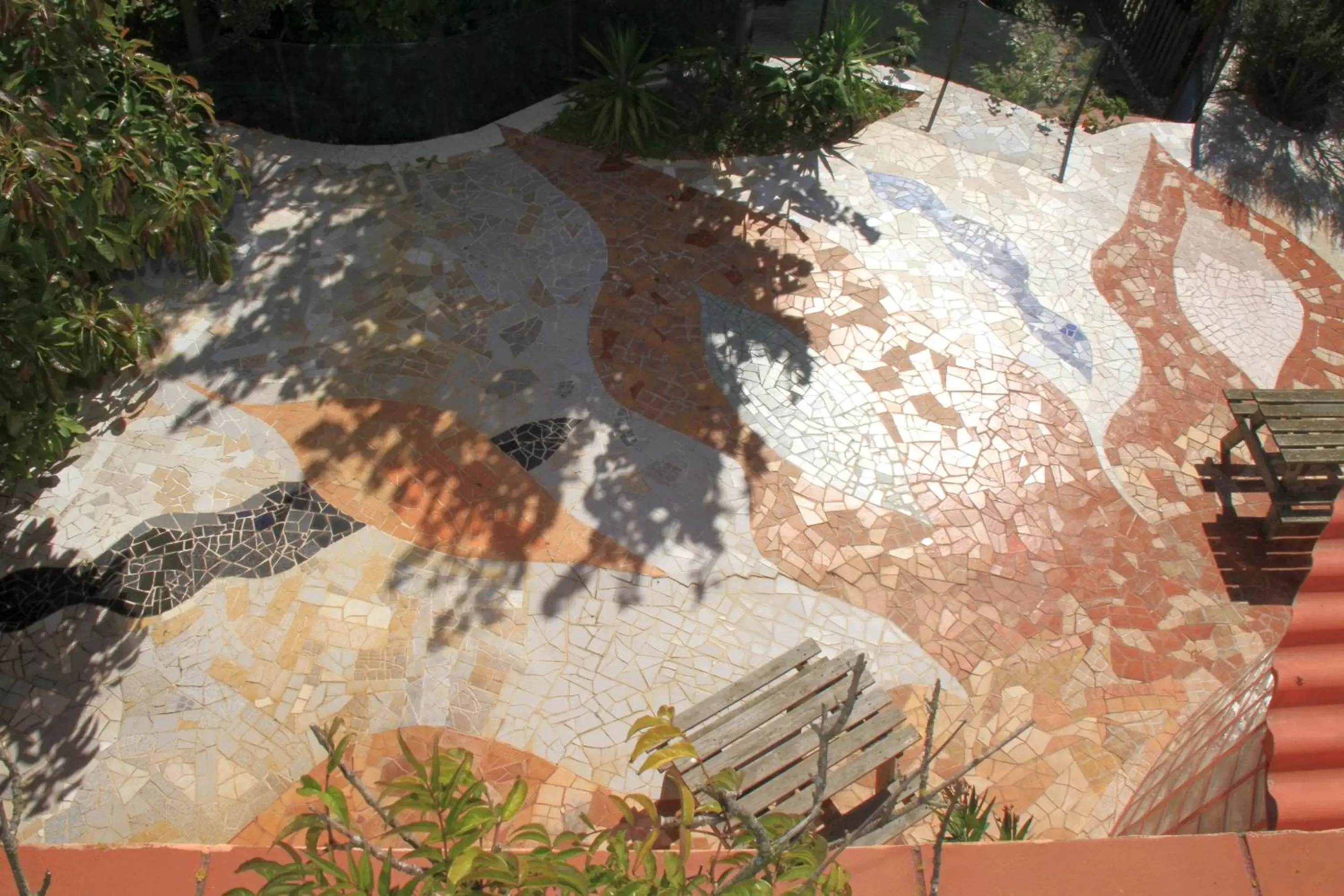 Patio, Bird's-eye View in Casa 3 Águias