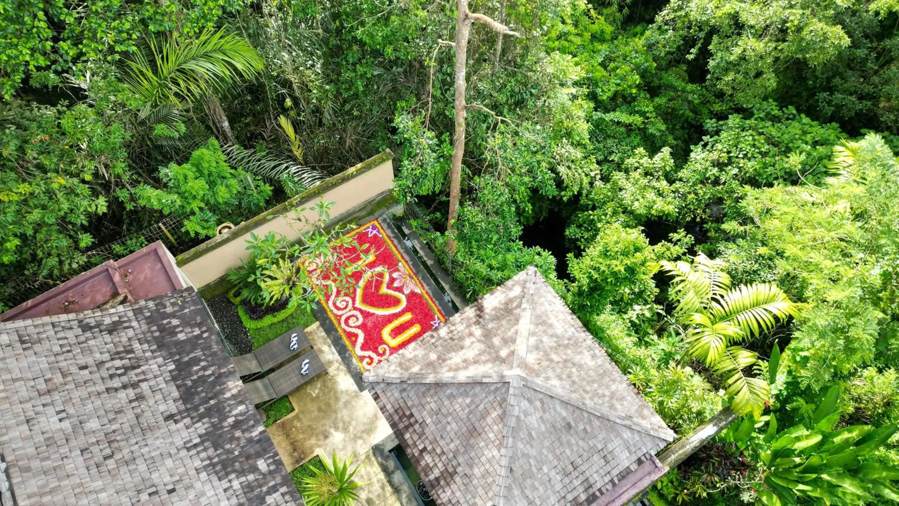 Property building, Bird's-eye View in The Lokha Ubud Resort Villas and Spa