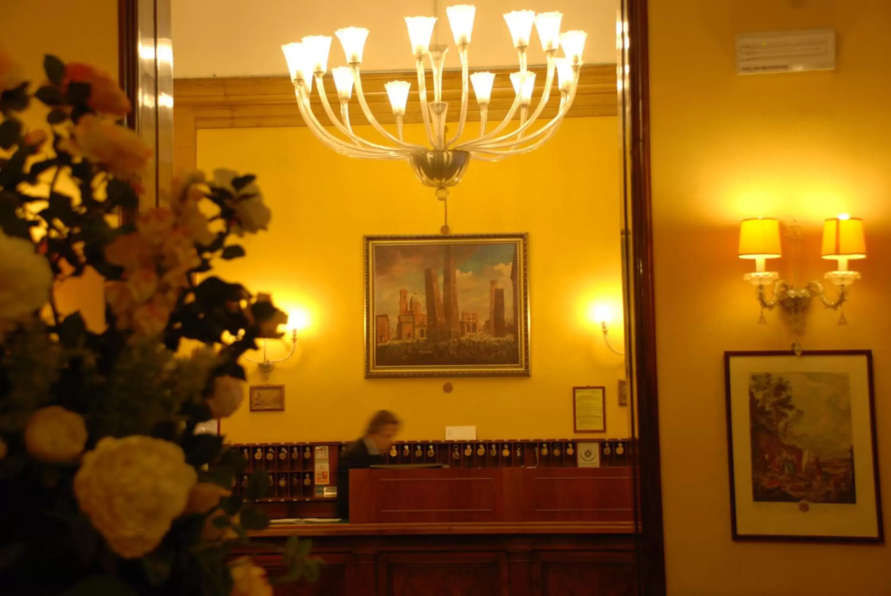 Lobby or reception in Hotel Palace Bologna Centro