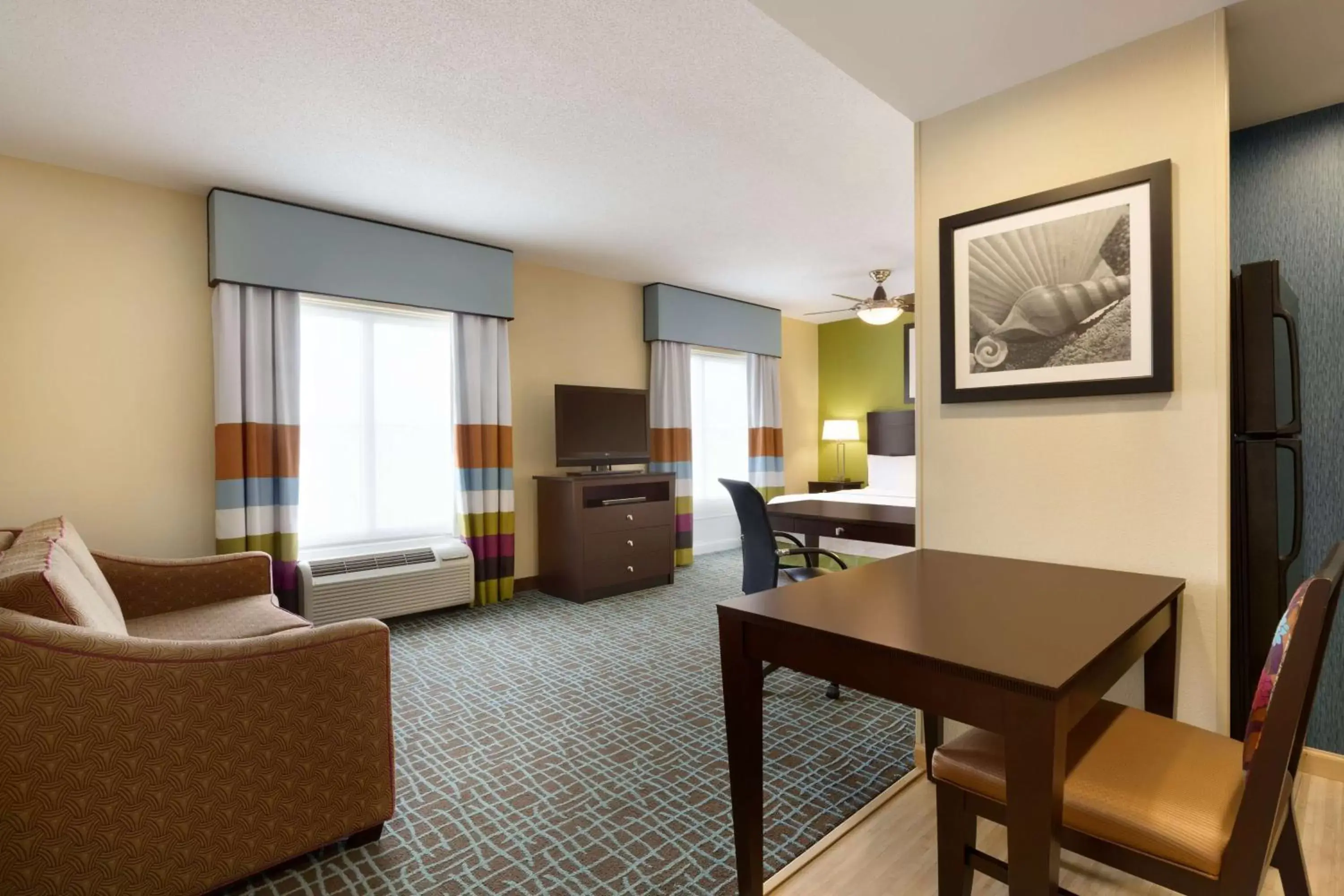Bedroom, Seating Area in Homewood Suites Fort Myers Airport - FGCU