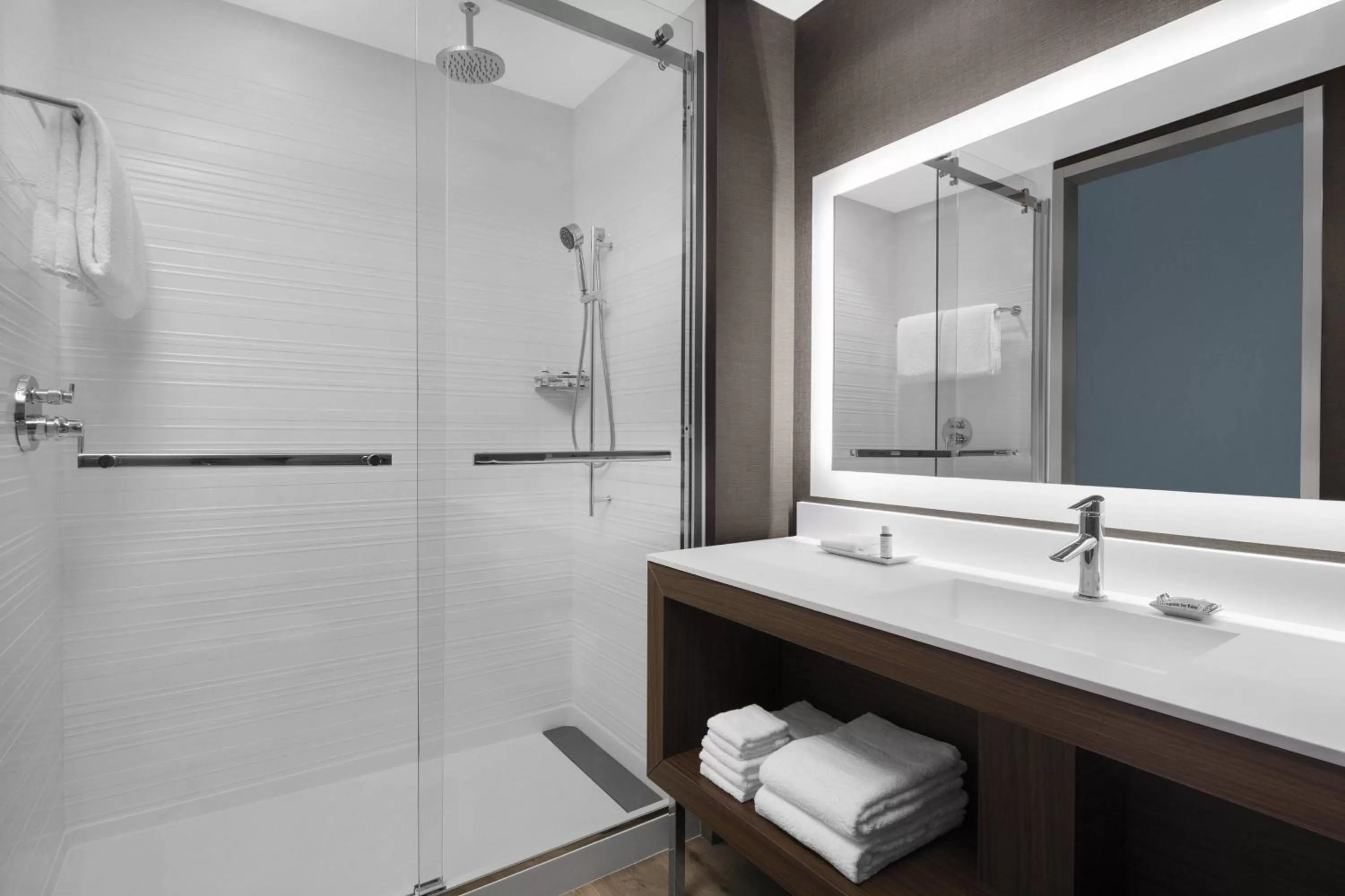 Bathroom in AC Hotel by Marriott Columbus Downtown