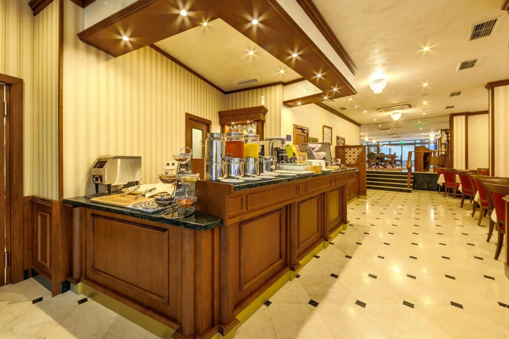 Buffet breakfast in Hotel COOP, Sofia