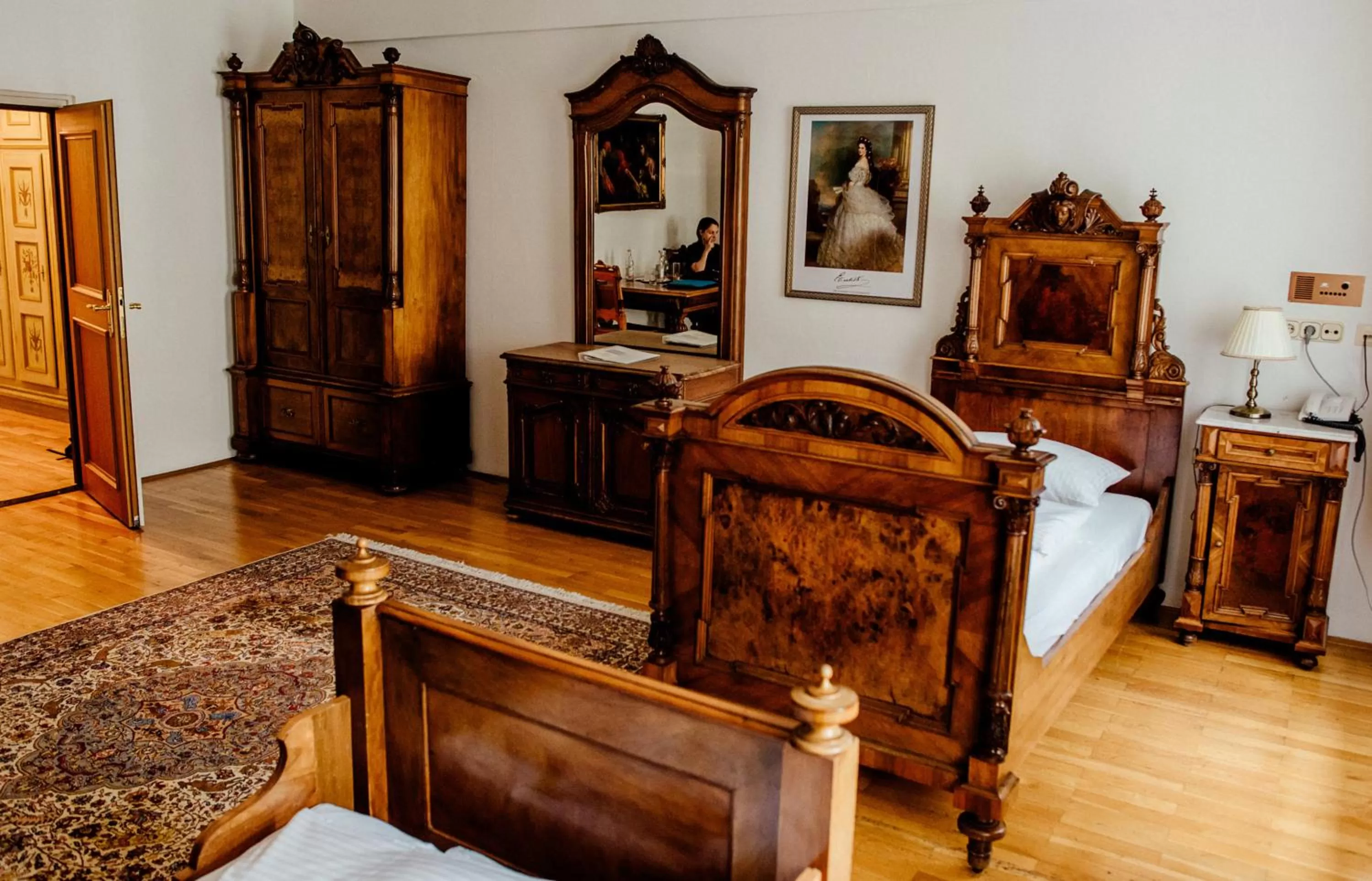 Bedroom in Hotel Wilder Mann