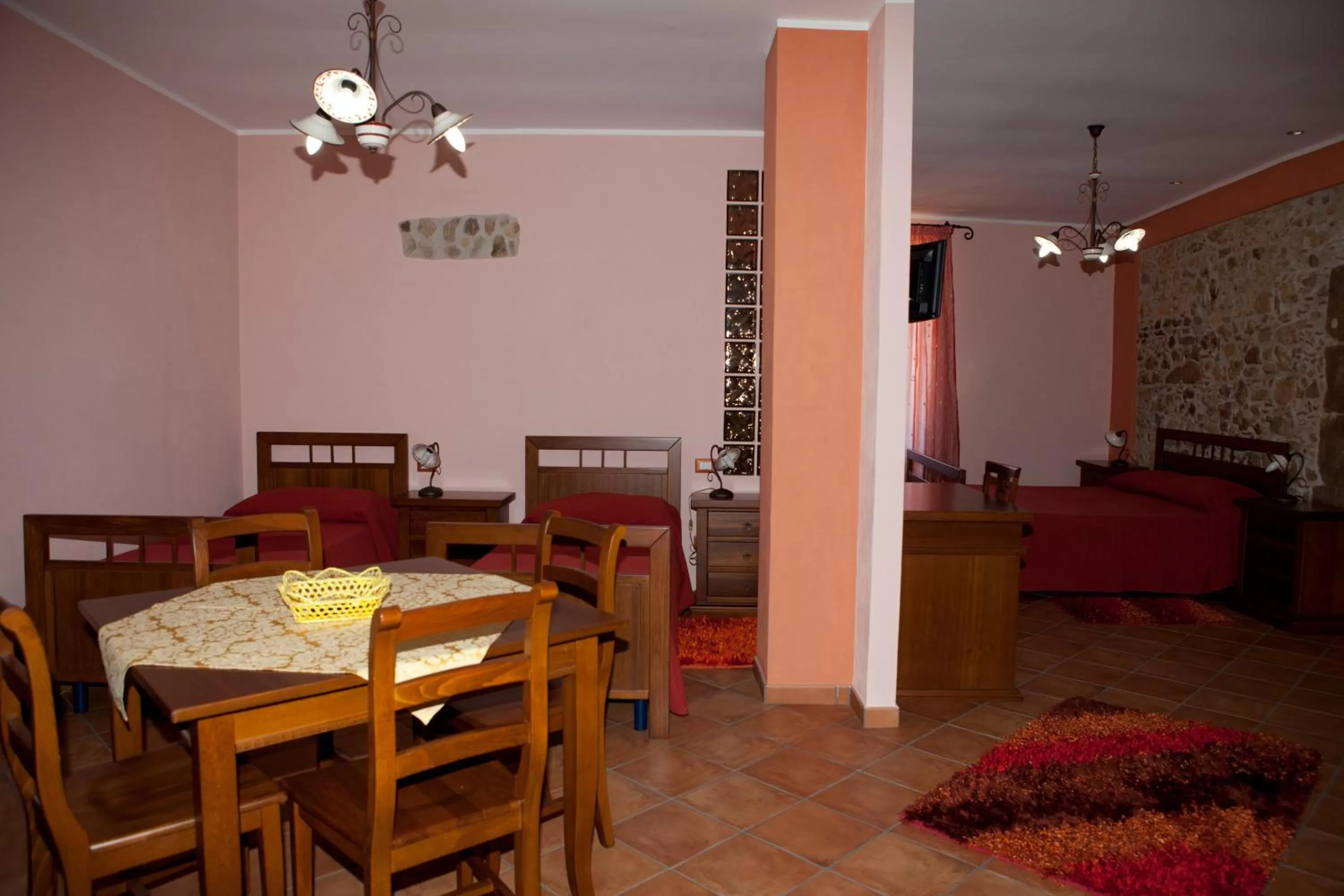 Food and drinks in B&B Del Borgo