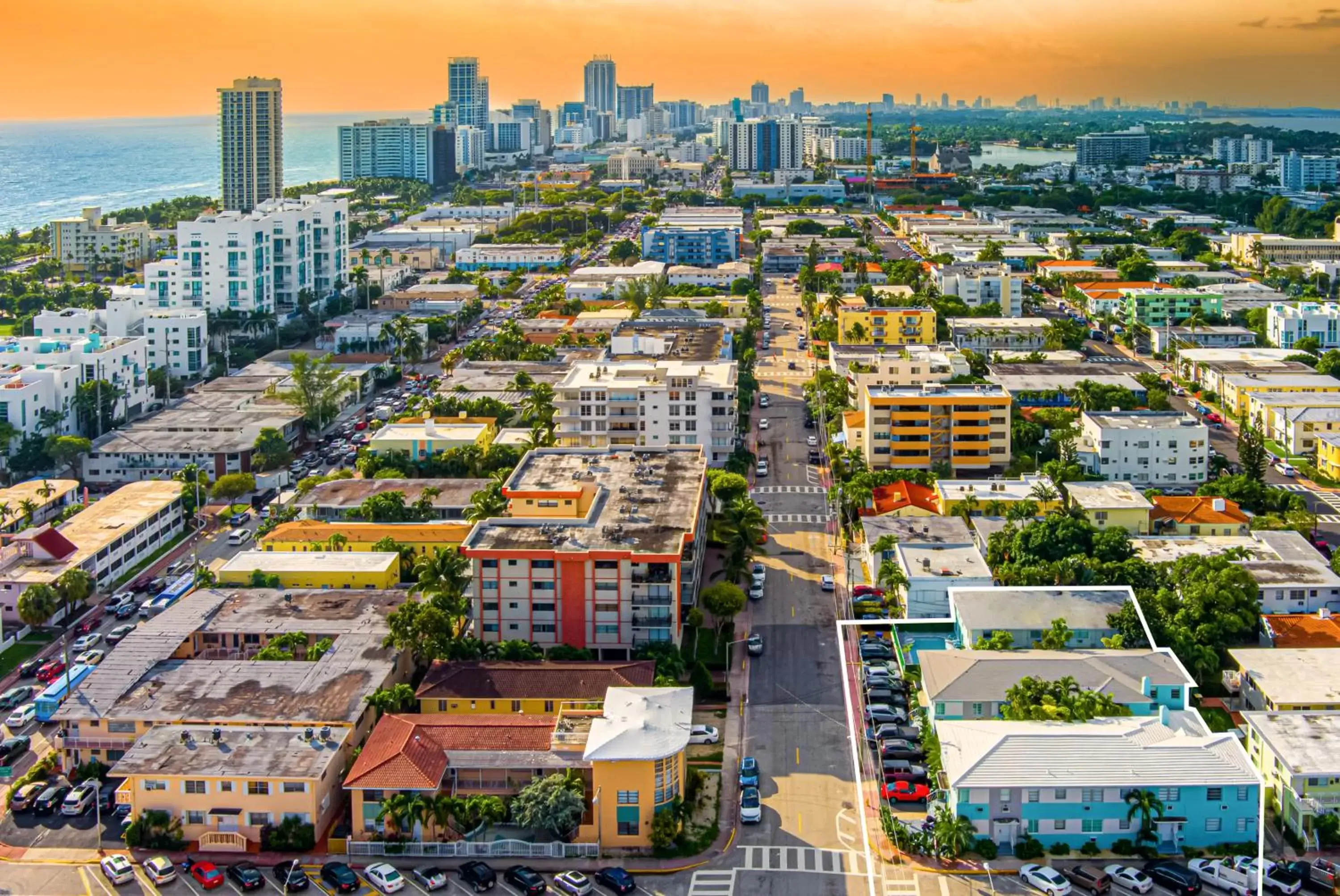 Property building, Bird's-eye View in PRAIA Hotel Boutique & Apartments Miami Beach